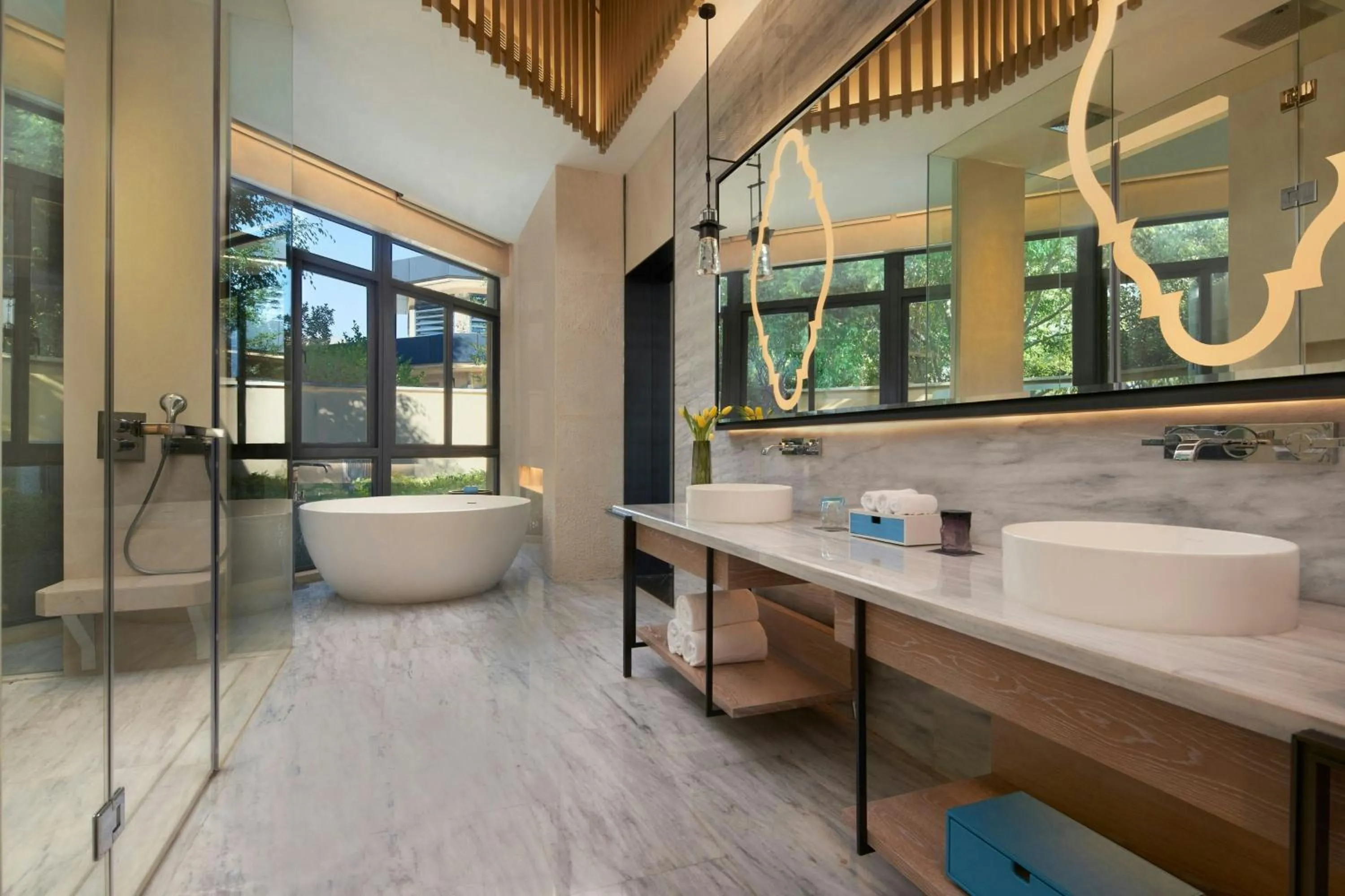 Bathroom in Renaissance Xiamen Hotel