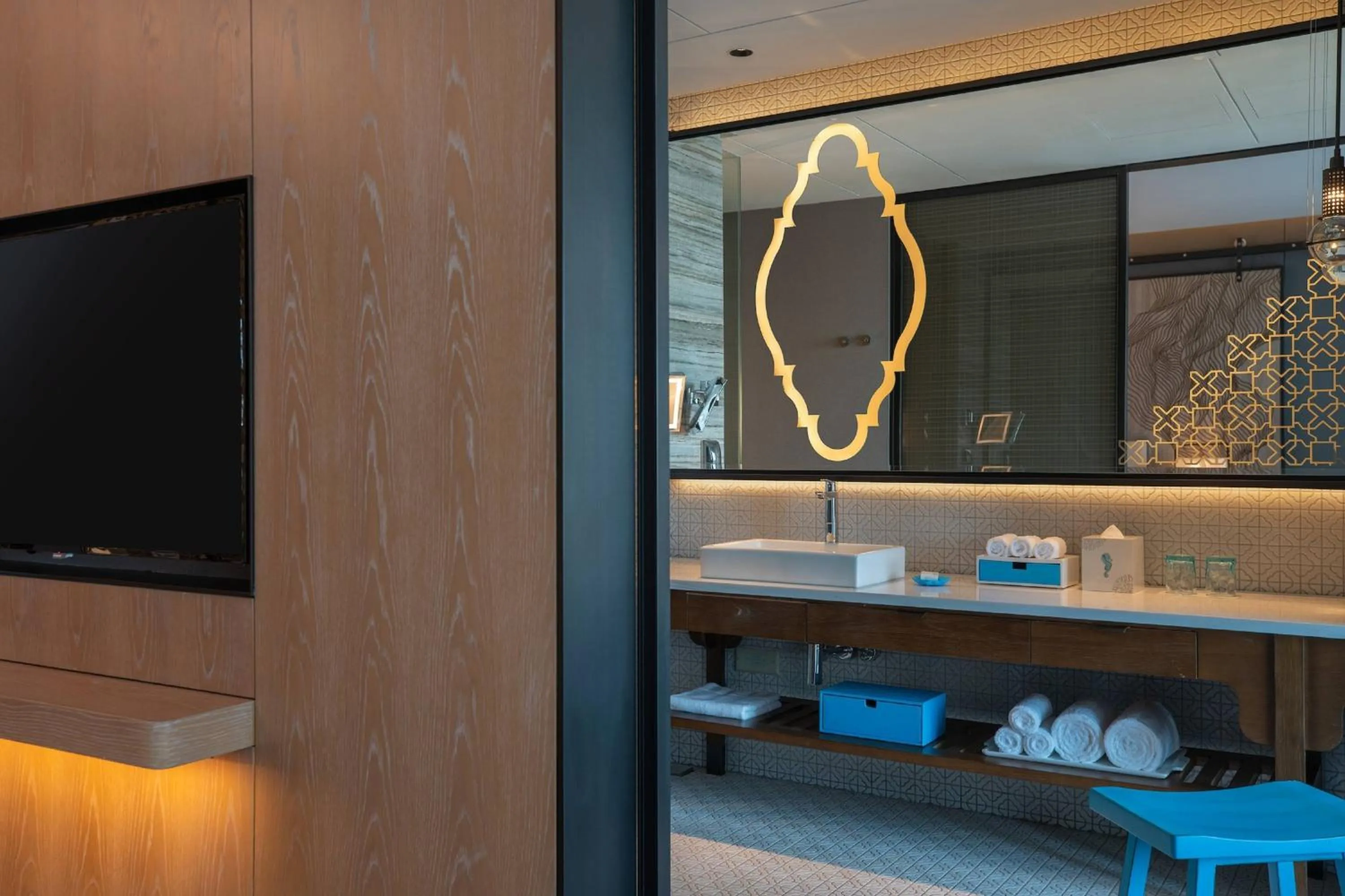 Bathroom in Renaissance Xiamen Hotel