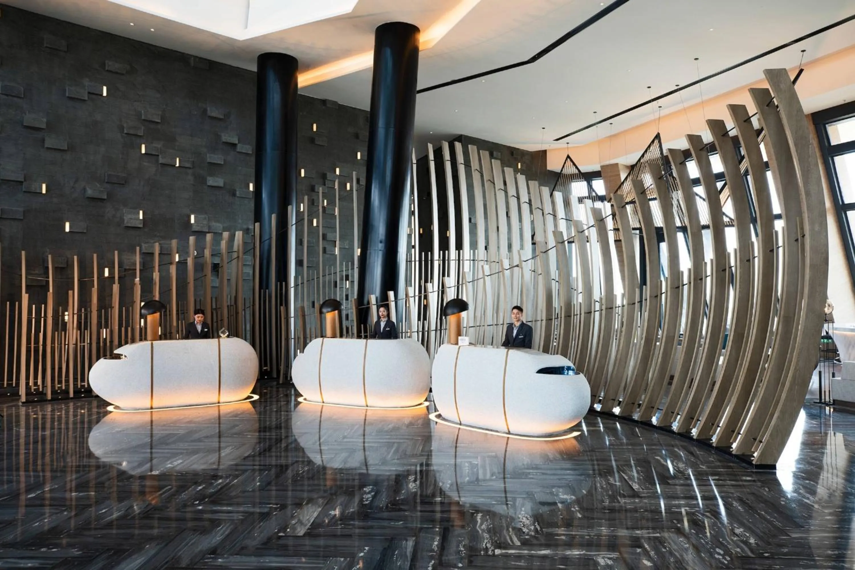 Lobby or reception in Renaissance Xiamen Hotel