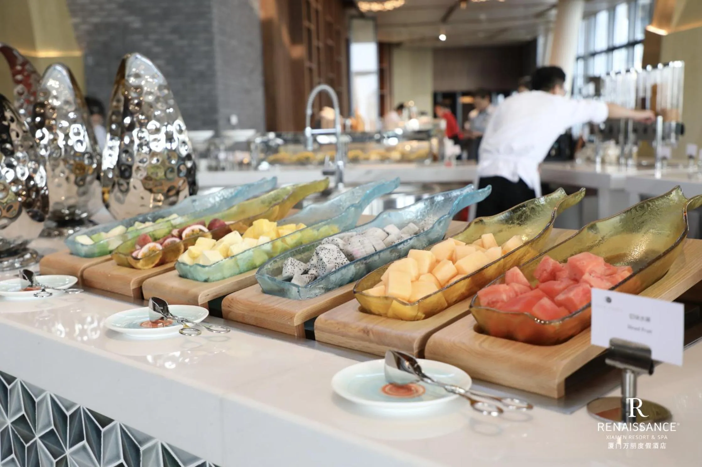 Breakfast in Renaissance Xiamen Hotel
