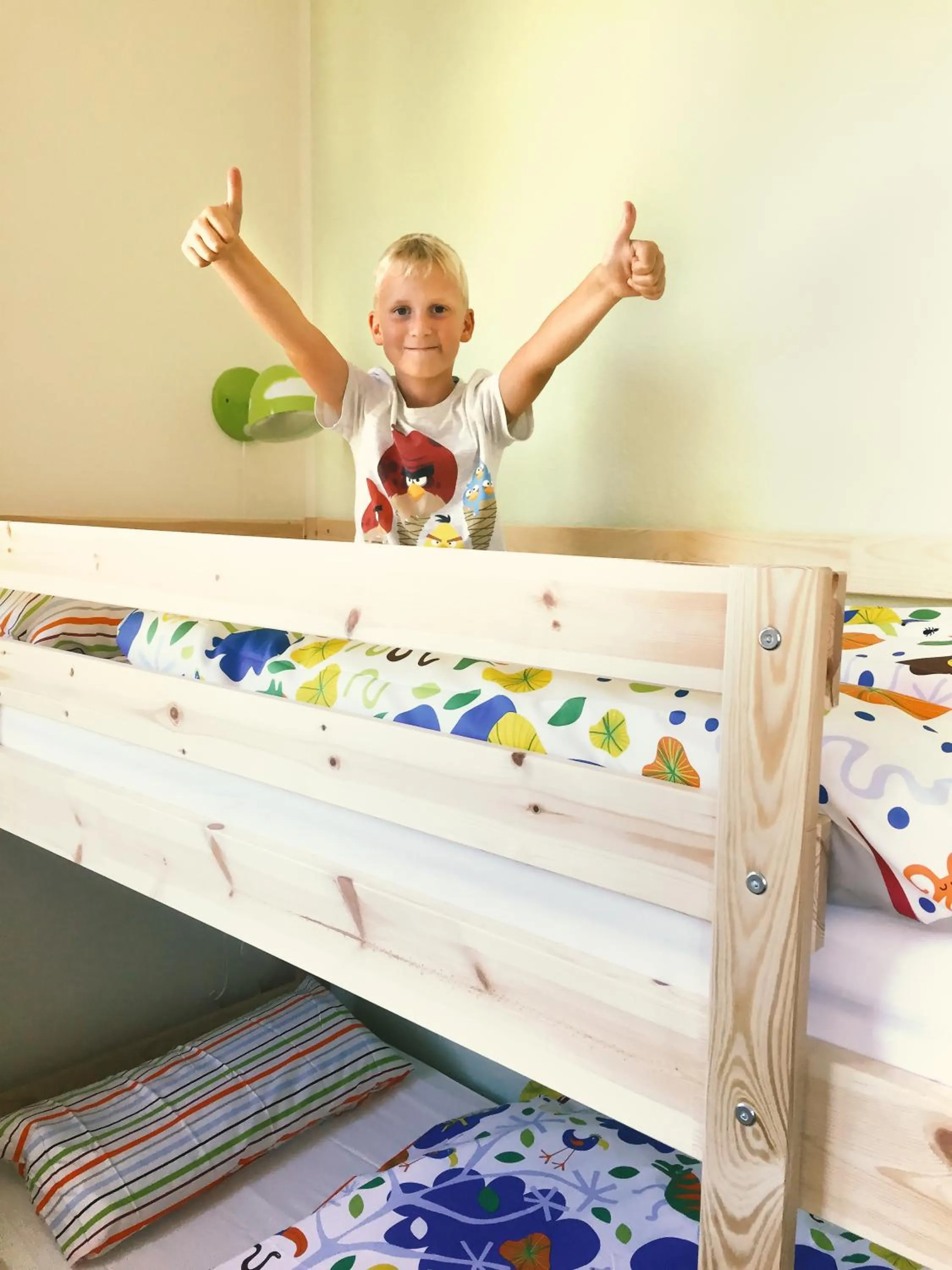 bunk bed, Bed in Kaitzbach-Idylle