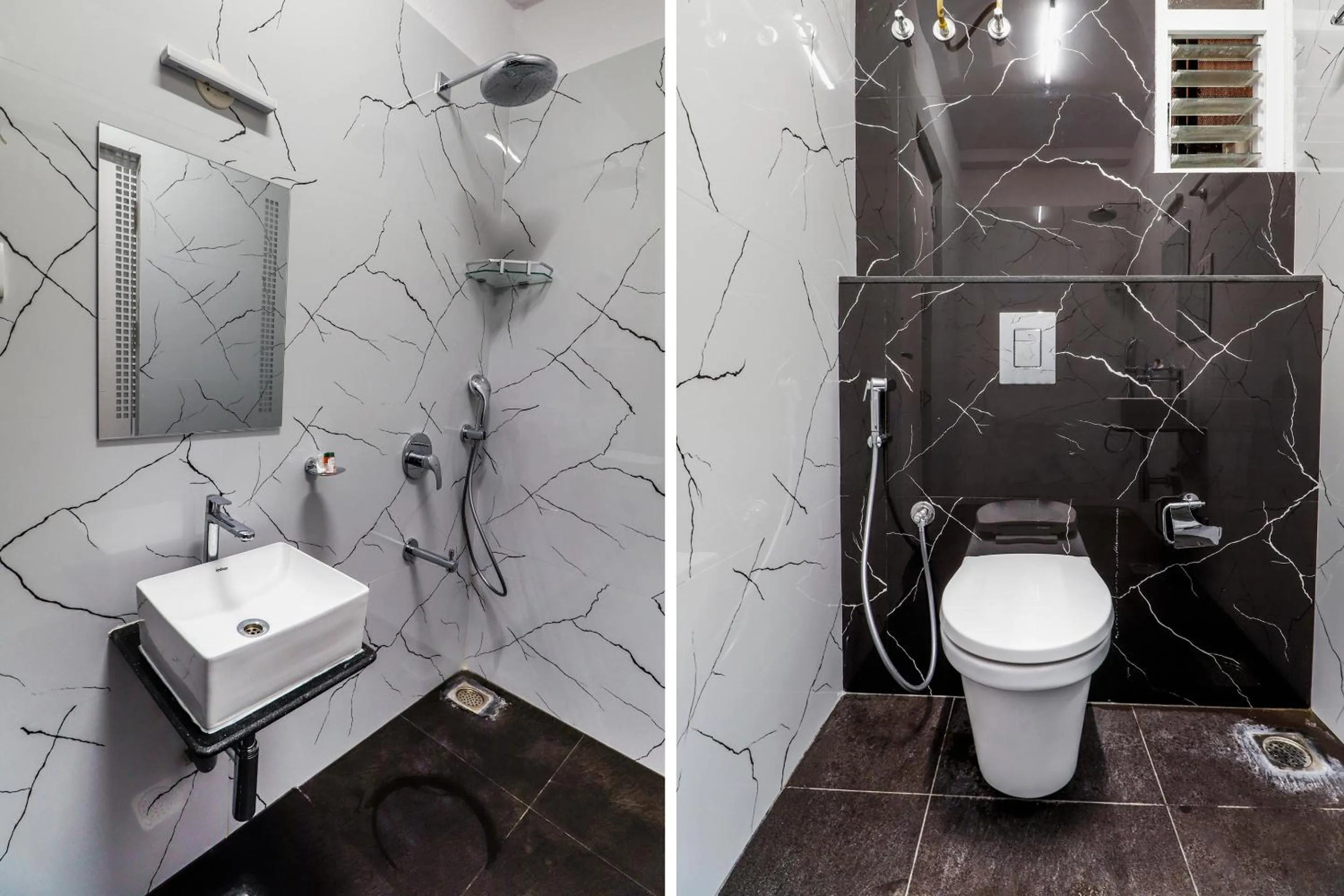 Bathroom in Capital O SLN Residency