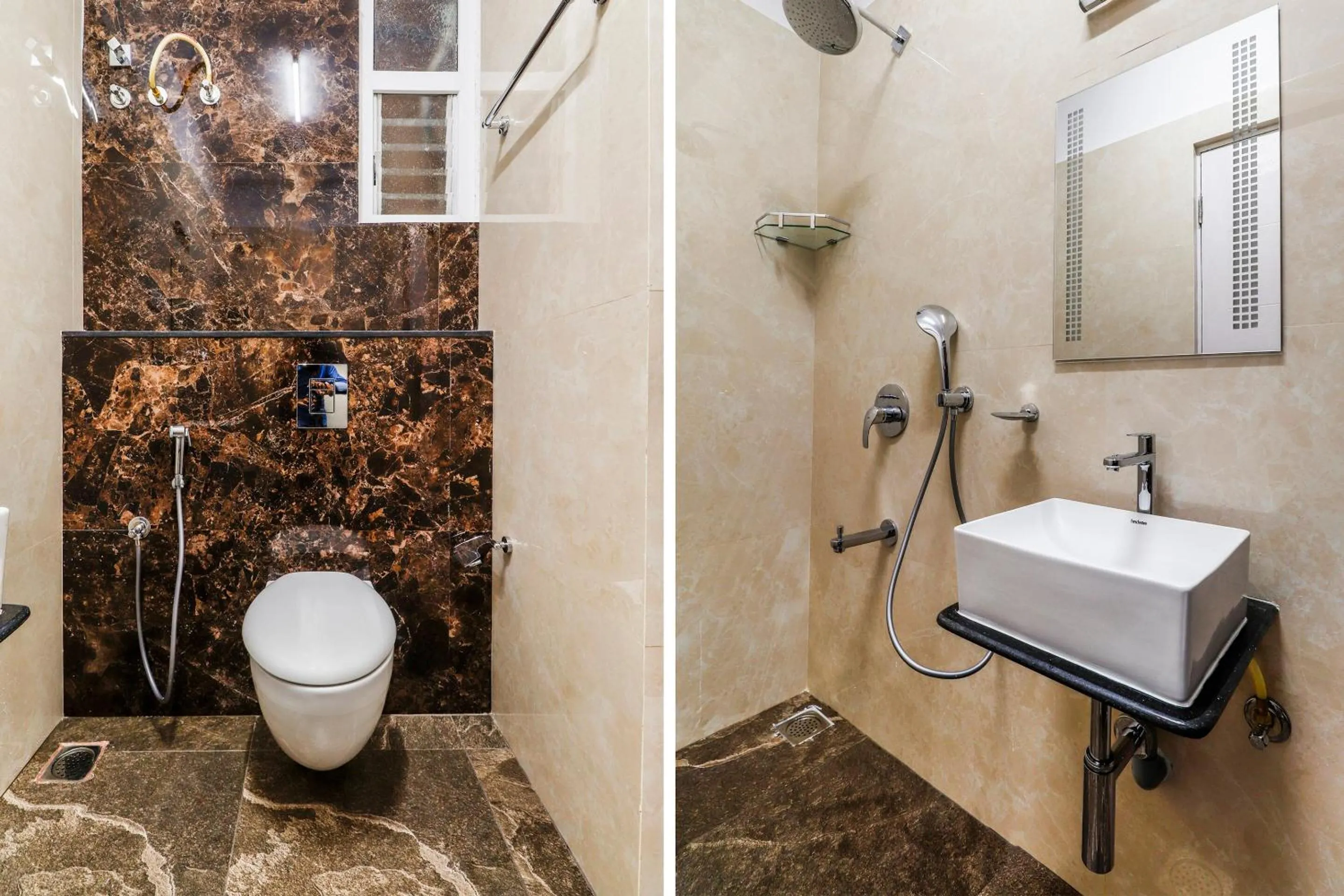 Bathroom in Capital O SLN Residency