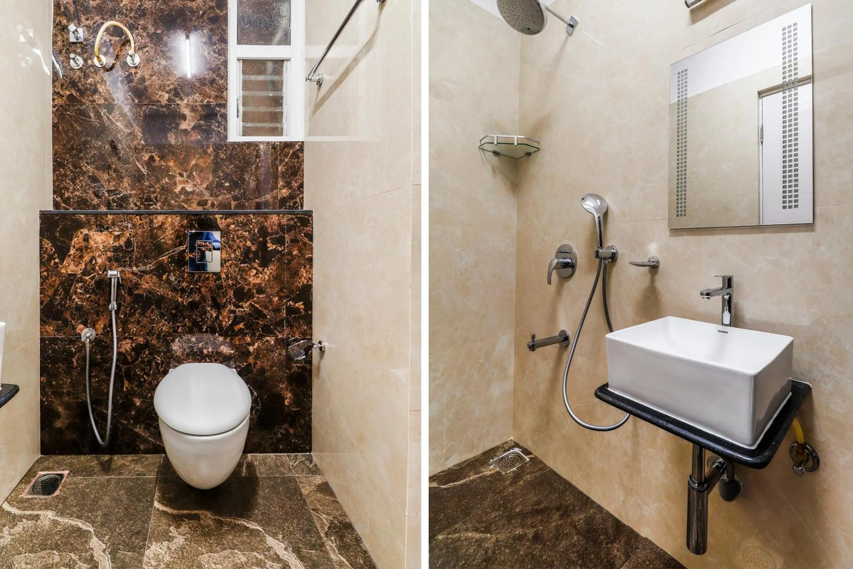 Bathroom in Capital O SLN Residency