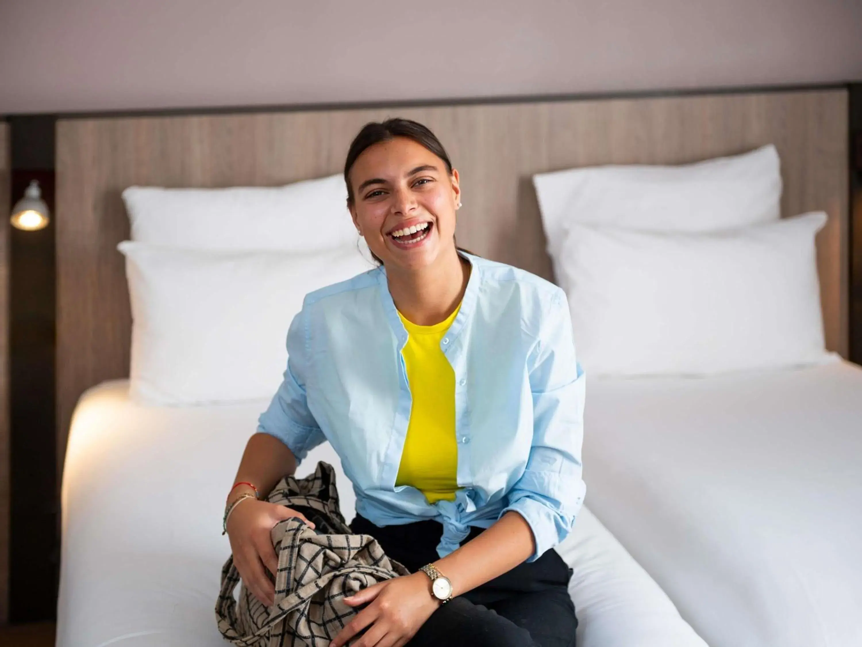 Bedroom, Bed in Adagio Access Lyon Centre Université Bedroom, Bed in Adagio Access Lyon Centre Université