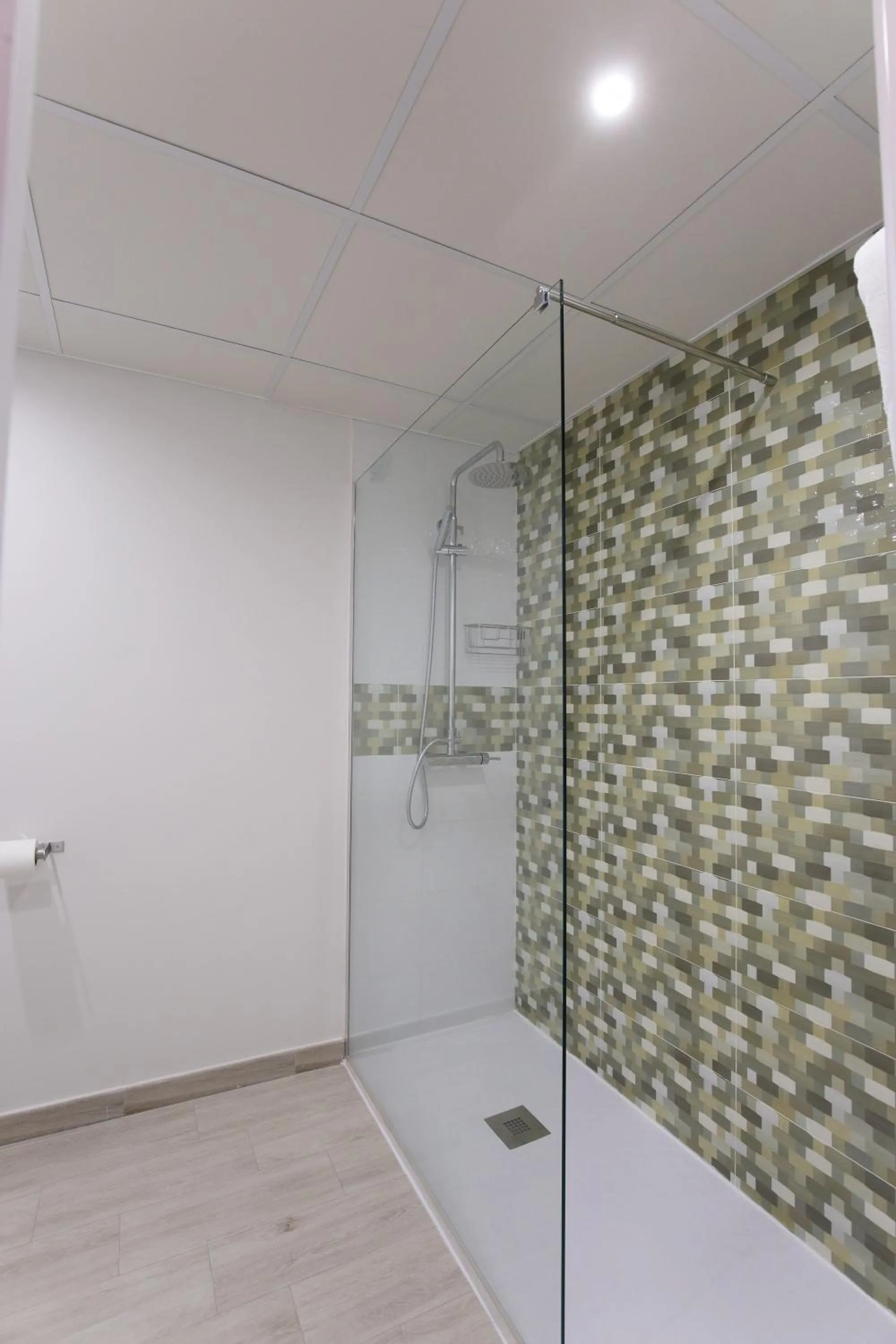 Shower in Hotel Castilla Torrijos