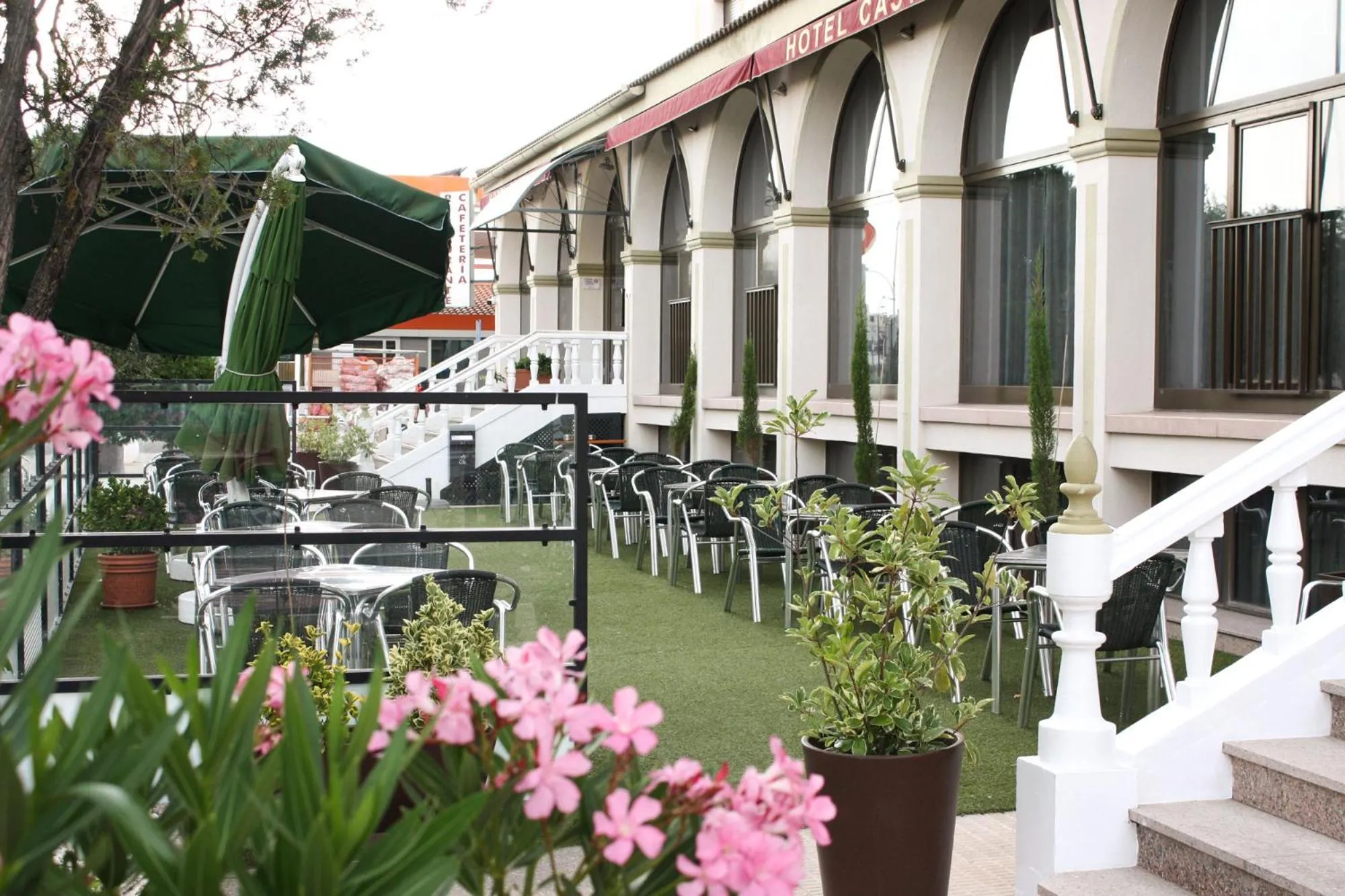 Balcony/Terrace in Hotel Castilla Torrijos