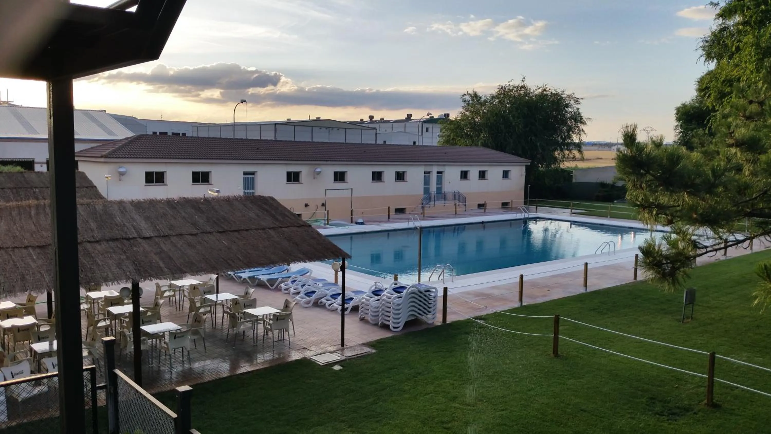 Garden in Hotel Castilla Torrijos