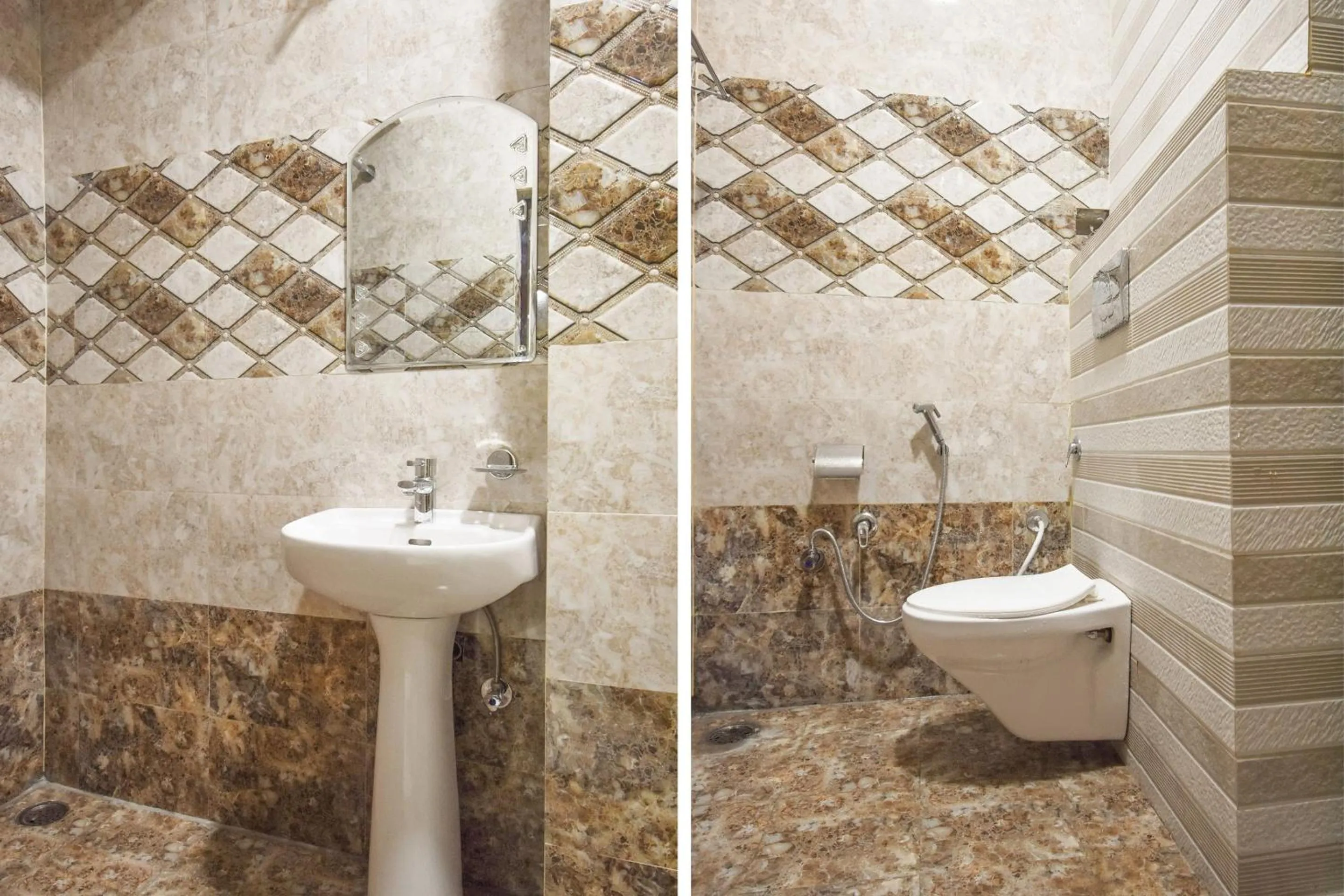 Bathroom in Hotel O New Delhi