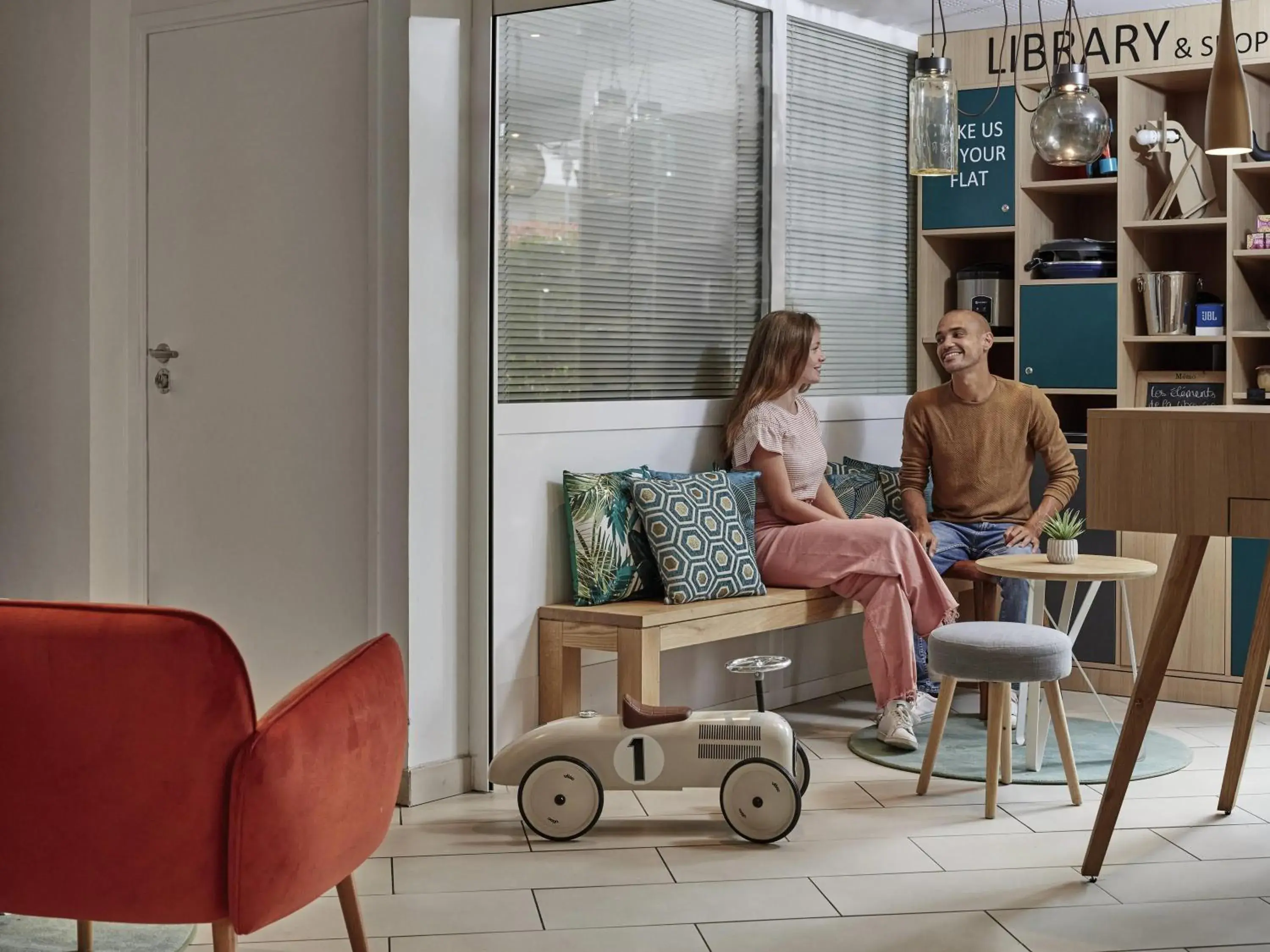 Property building in Aparthotel Adagio Access Carrières Sous Poissy Property building in Aparthotel Adagio Access Carrières Sous Poissy