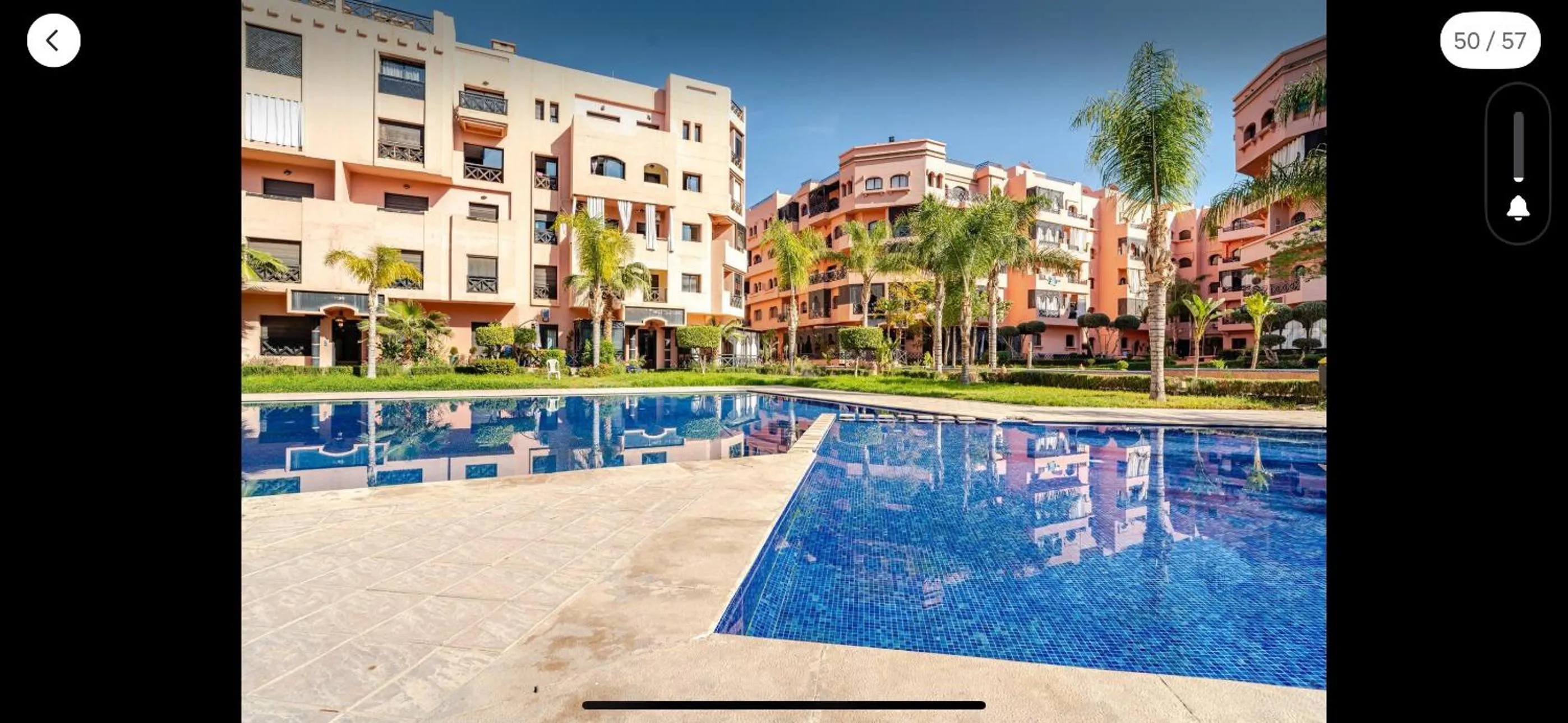 Swimming pool in Appart Kech Village