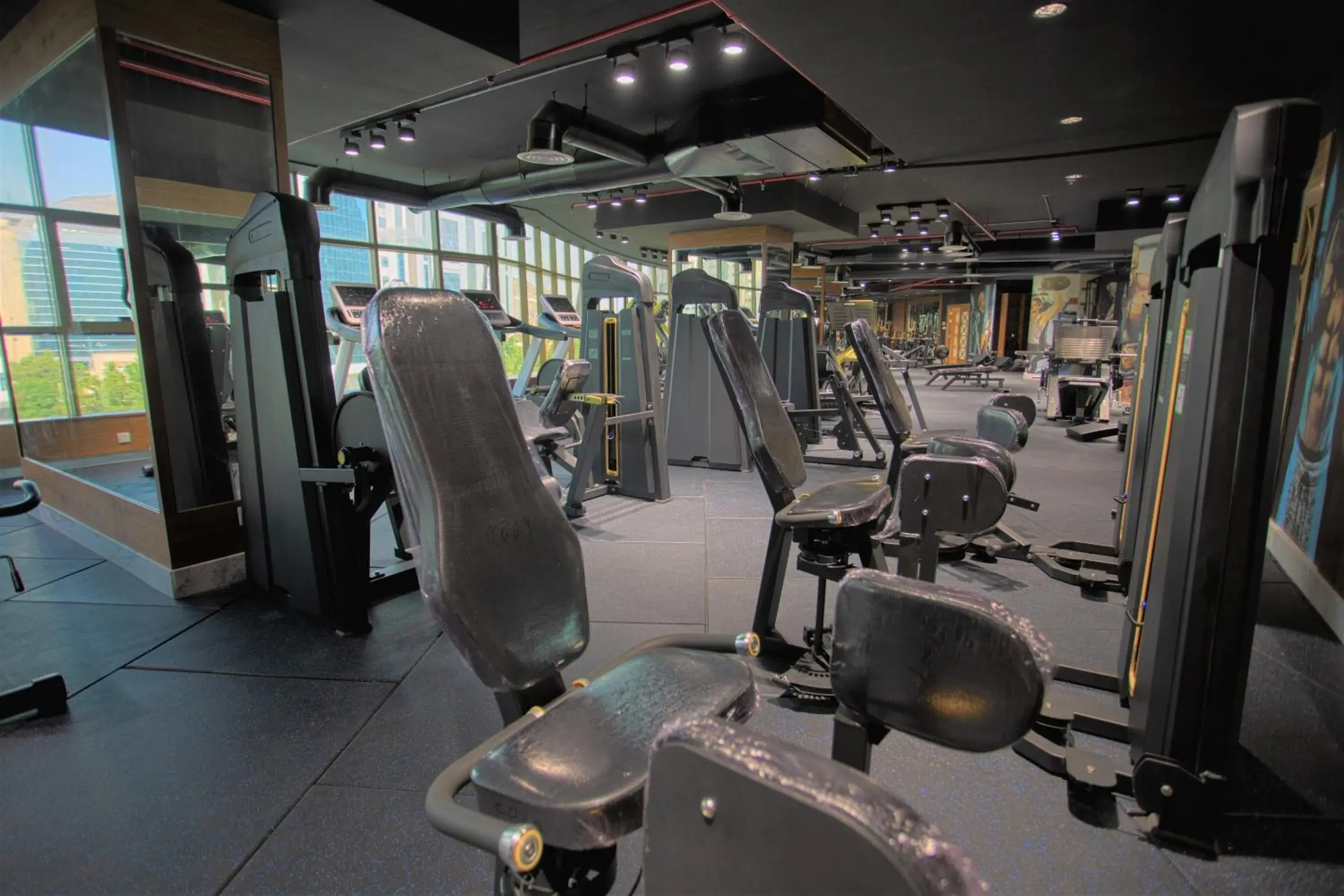 Fitness centre/facilities in Midan Hotel & Suites Al Aziziya Fitness centre/facilities in Midan Hotel & Suites Al Aziziya