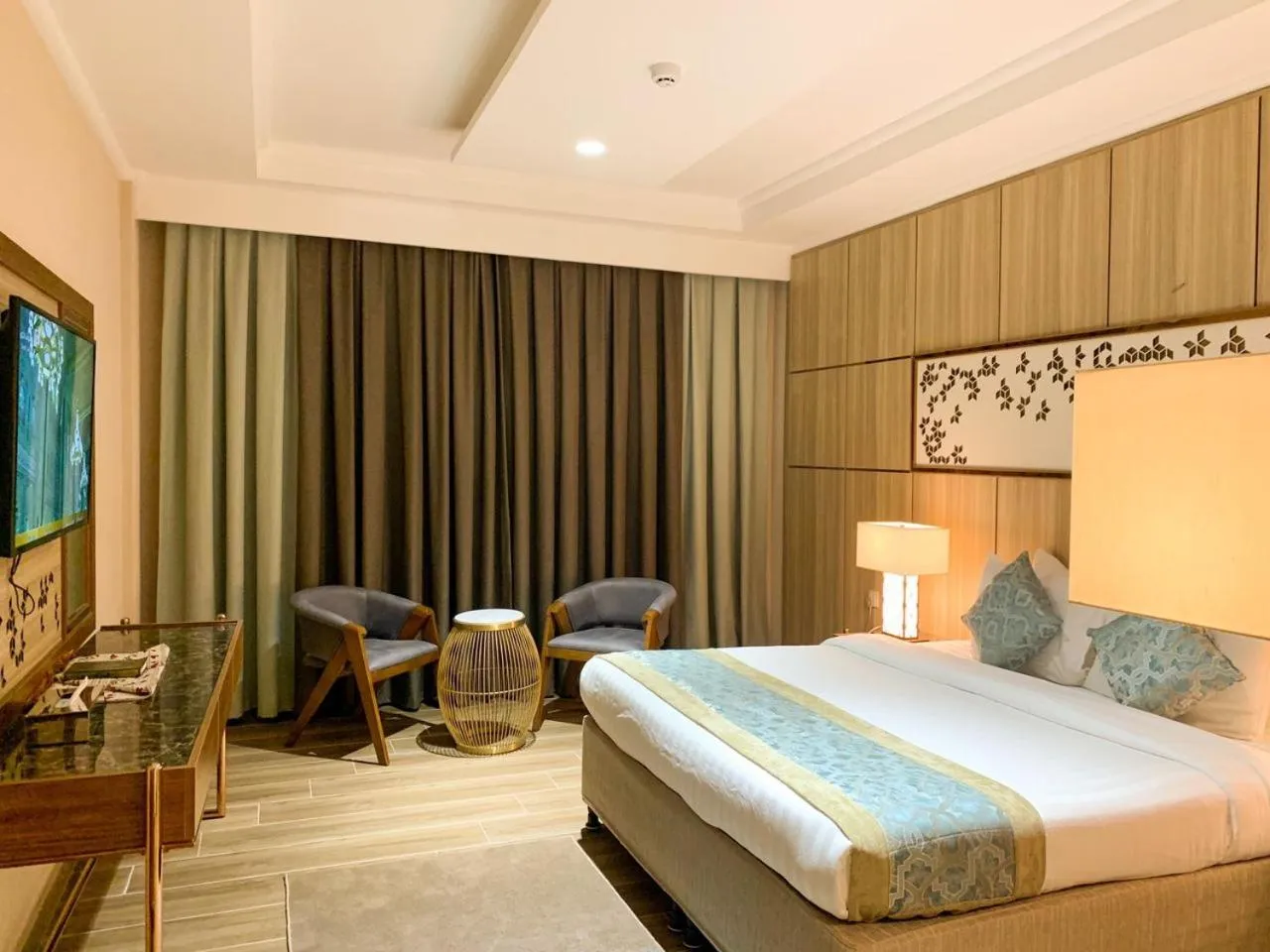 Bedroom, Bed in Midan Hotel & Suites Al Aziziya