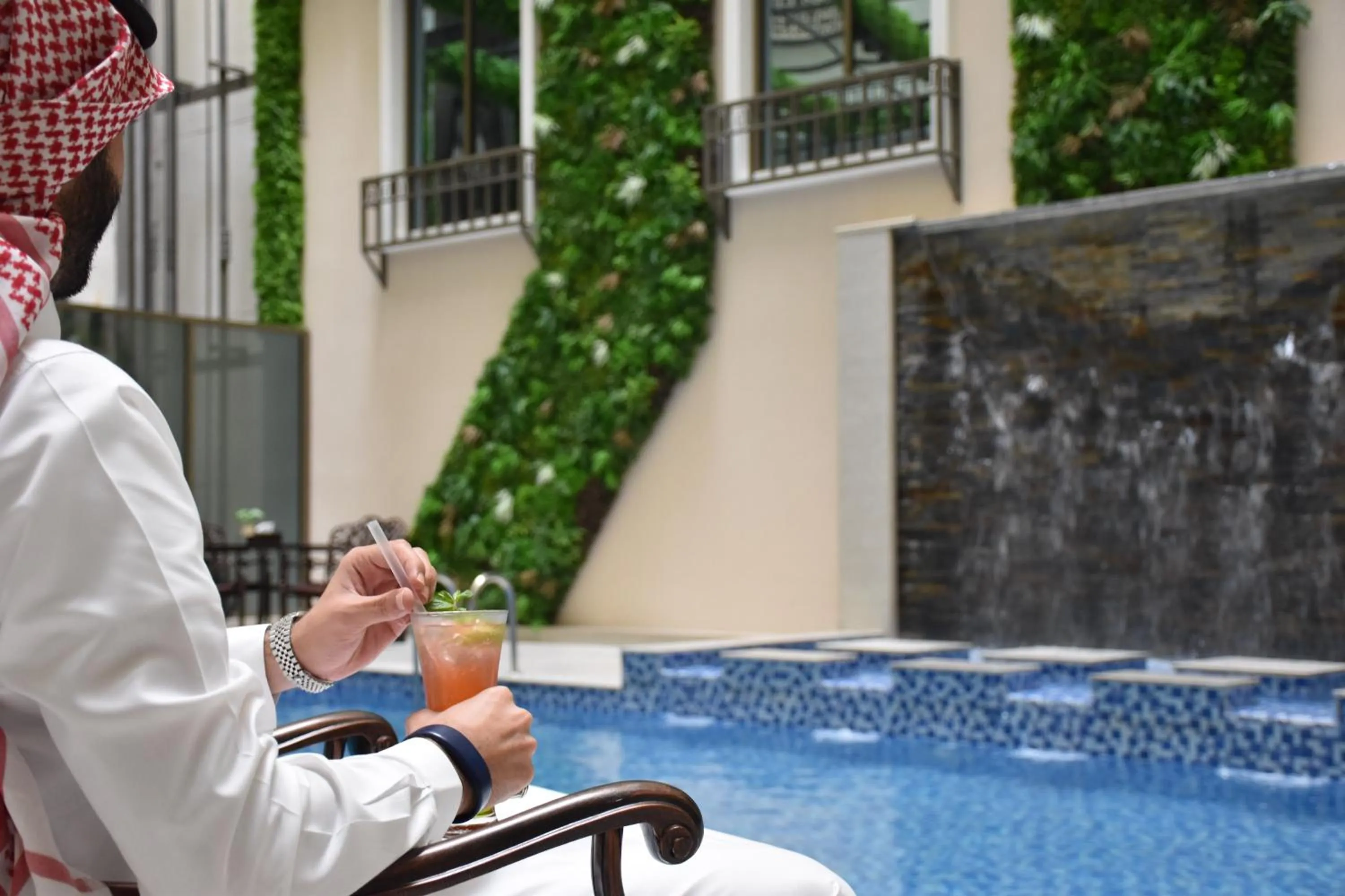 Swimming pool in Midan Hotel & Suites Al Aziziya