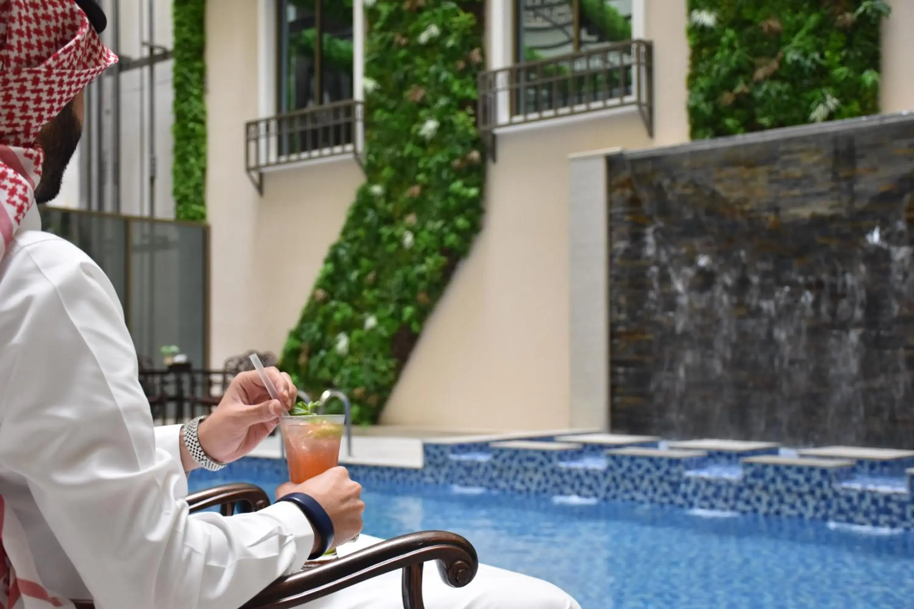 Swimming pool in Midan Hotel & Suites Al Aziziya Swimming pool in Midan Hotel & Suites Al Aziziya