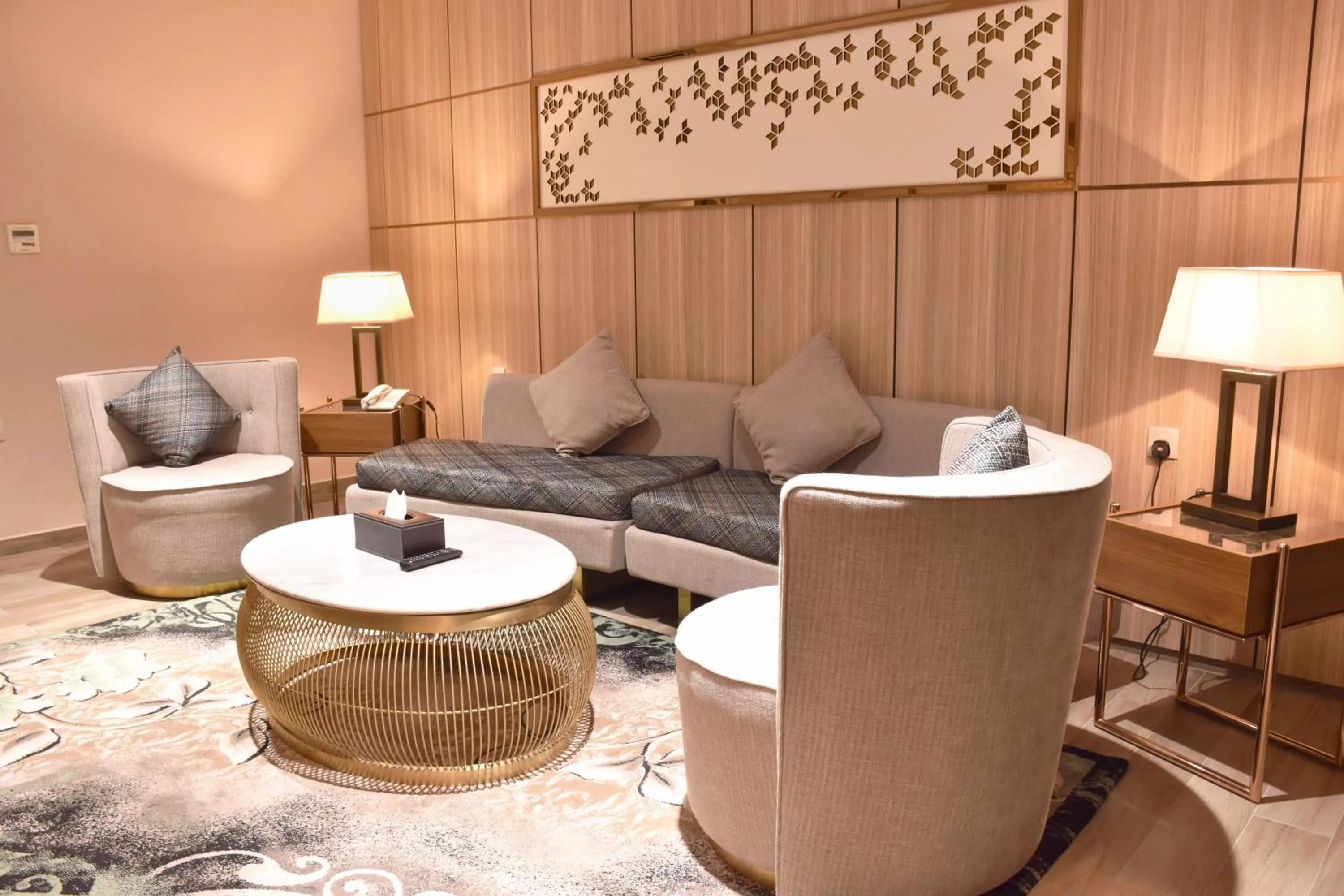 Seating area in Midan Hotel & Suites Al Aziziya