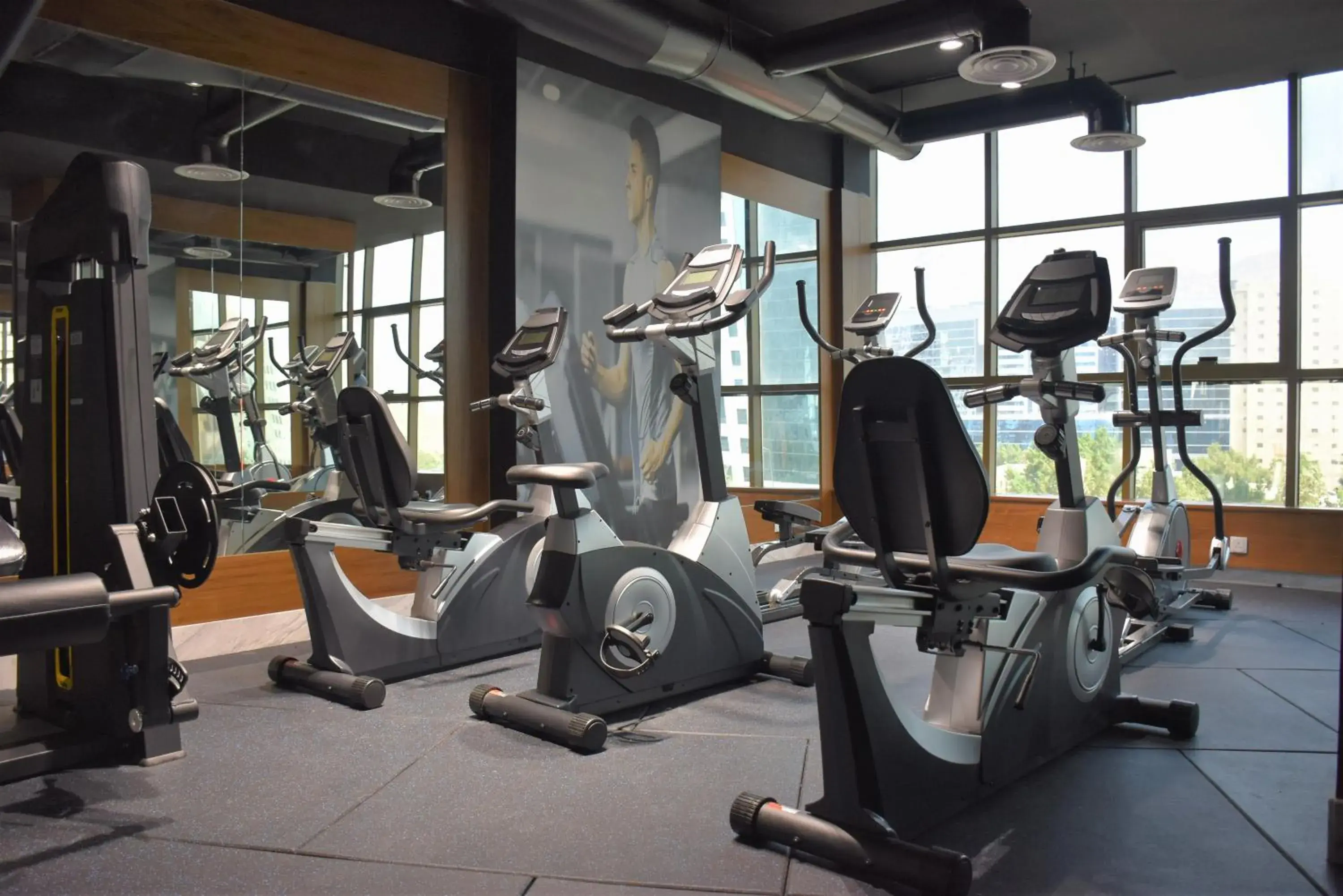 Fitness centre/facilities in Midan Hotel & Suites Al Aziziya Fitness centre/facilities in Midan Hotel & Suites Al Aziziya
