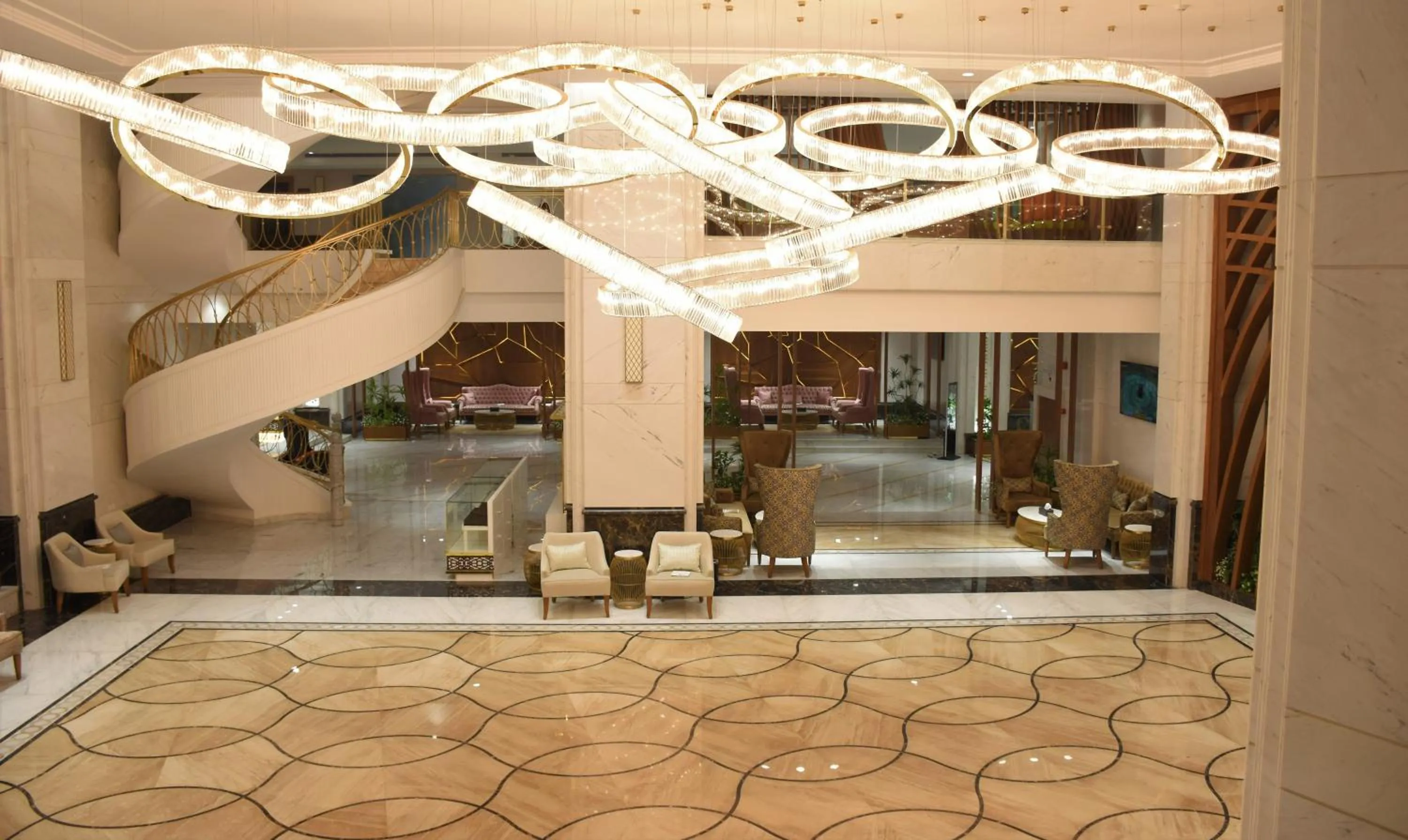 Lobby or reception in Midan Hotel & Suites Al Aziziya