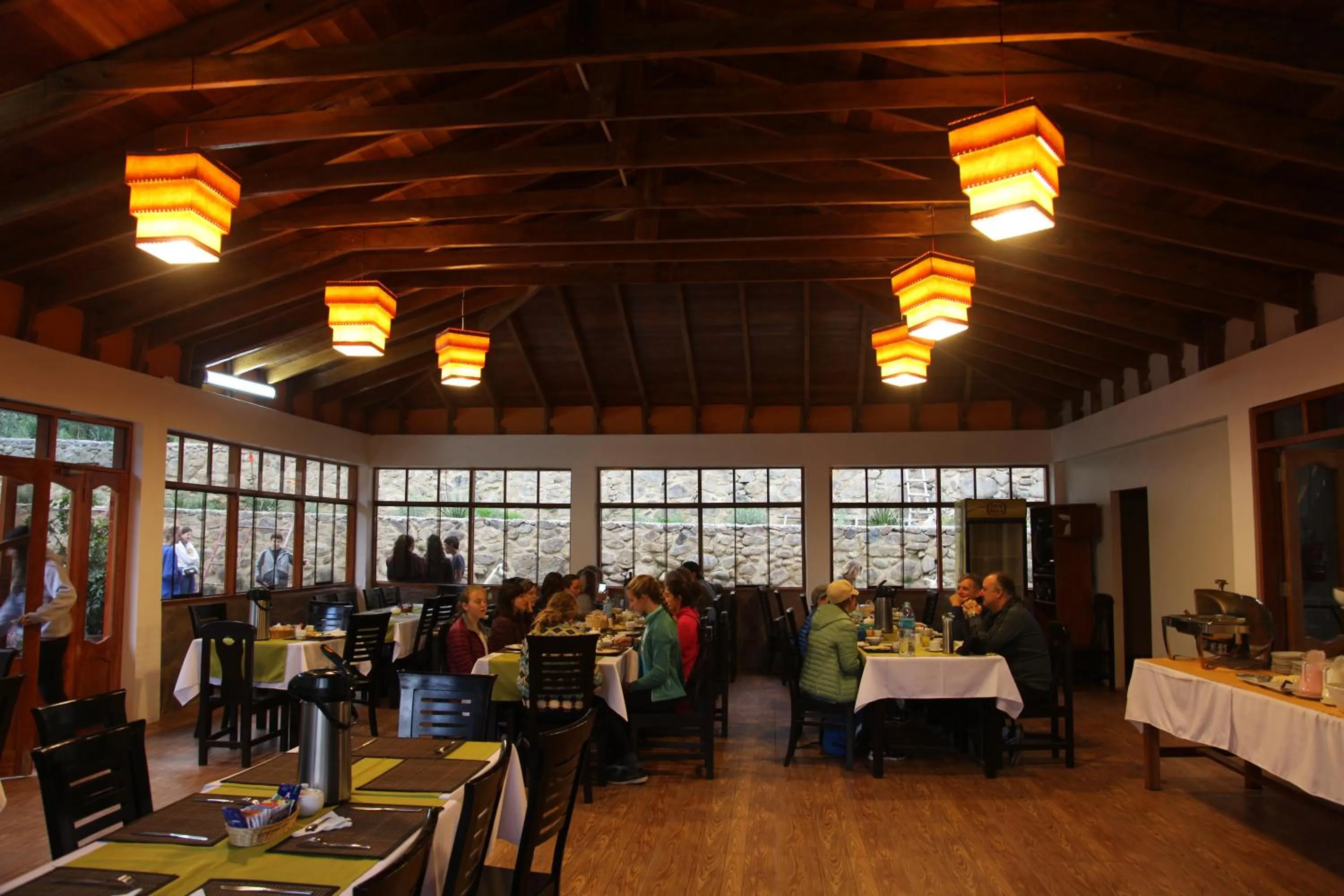 Breakfast in Tunupa Lodge Hotel