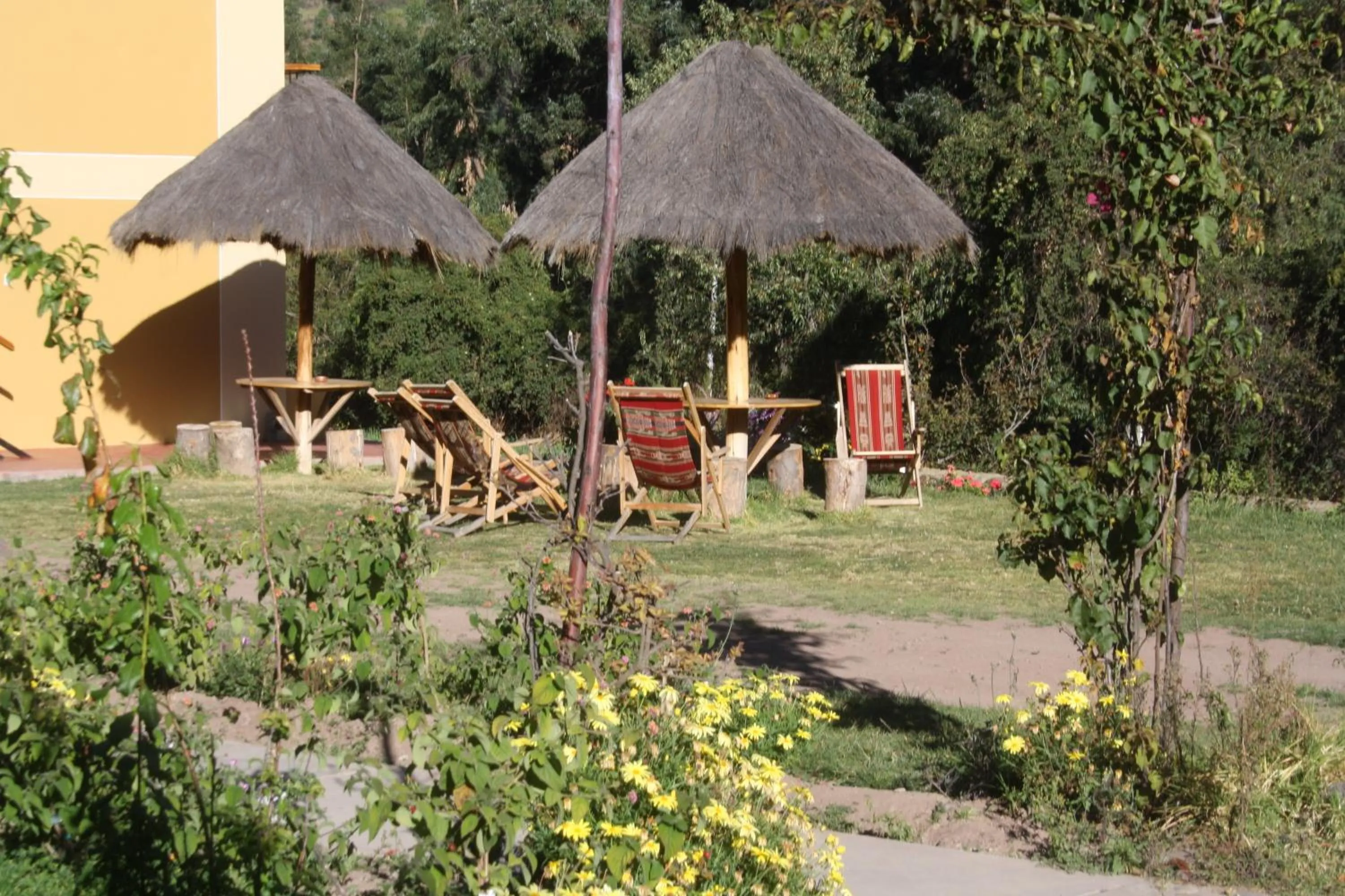 Garden in Tunupa Lodge Hotel
