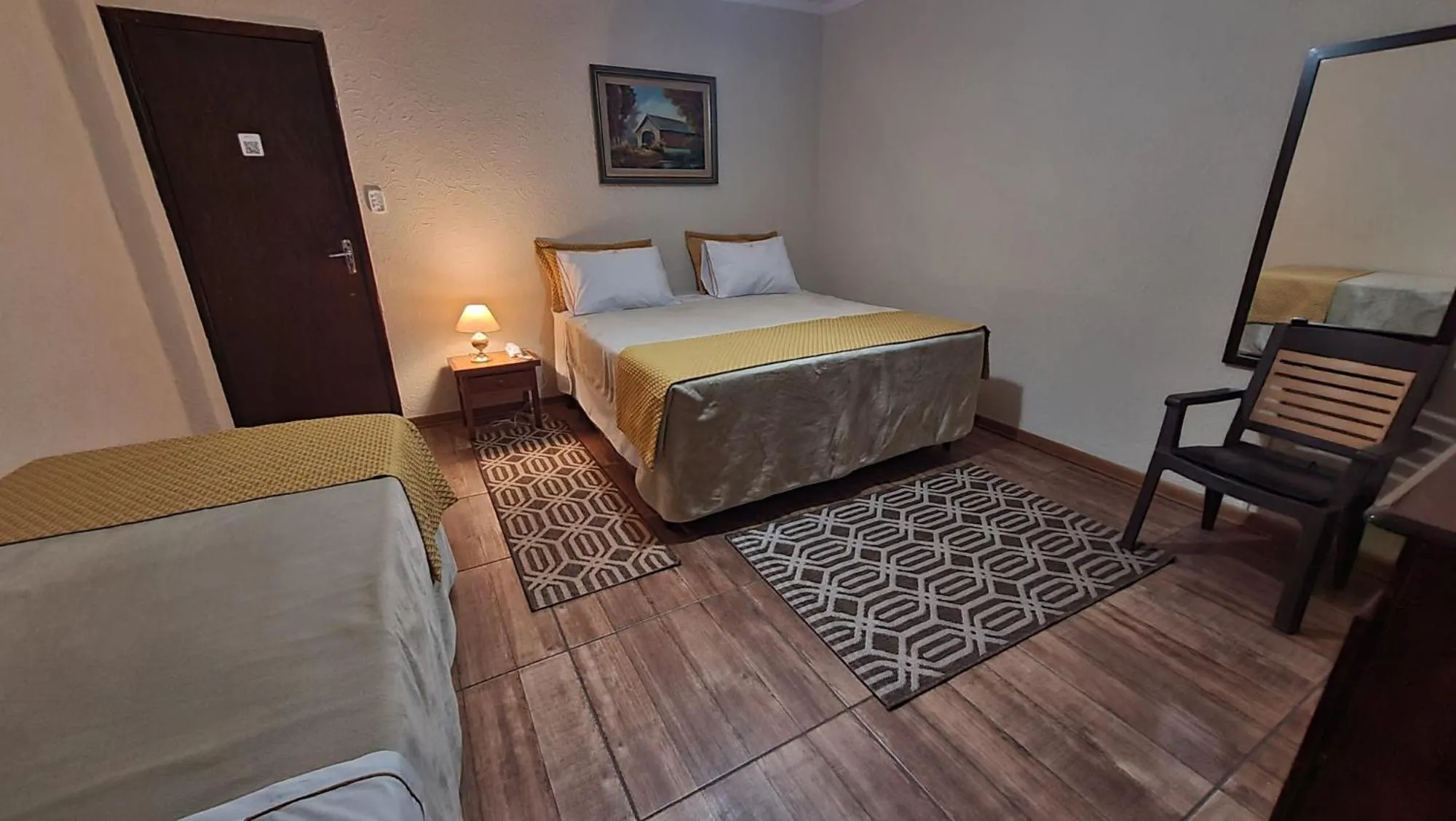 Bed in Hotel Estância