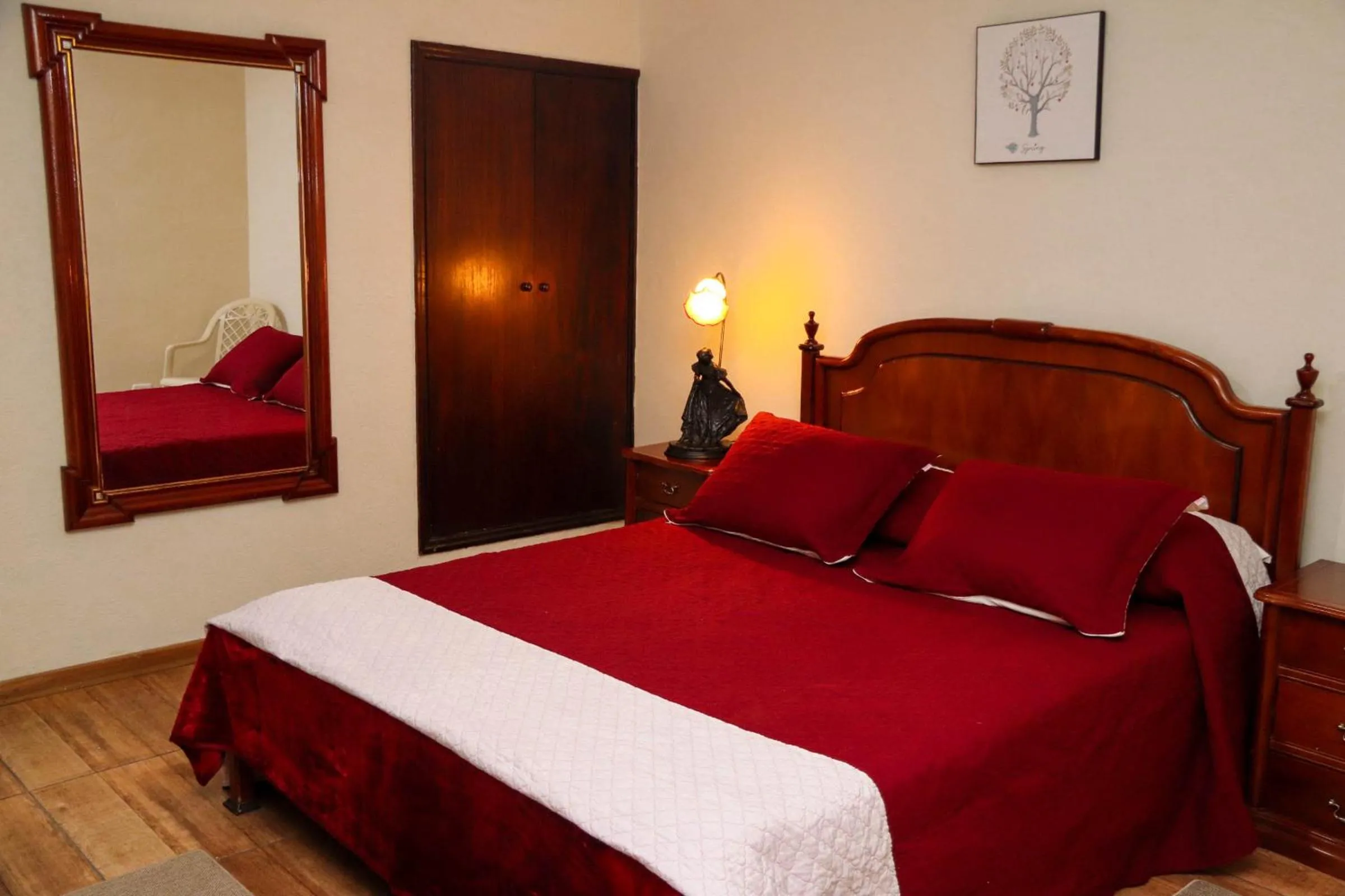Bed in Hotel Estância