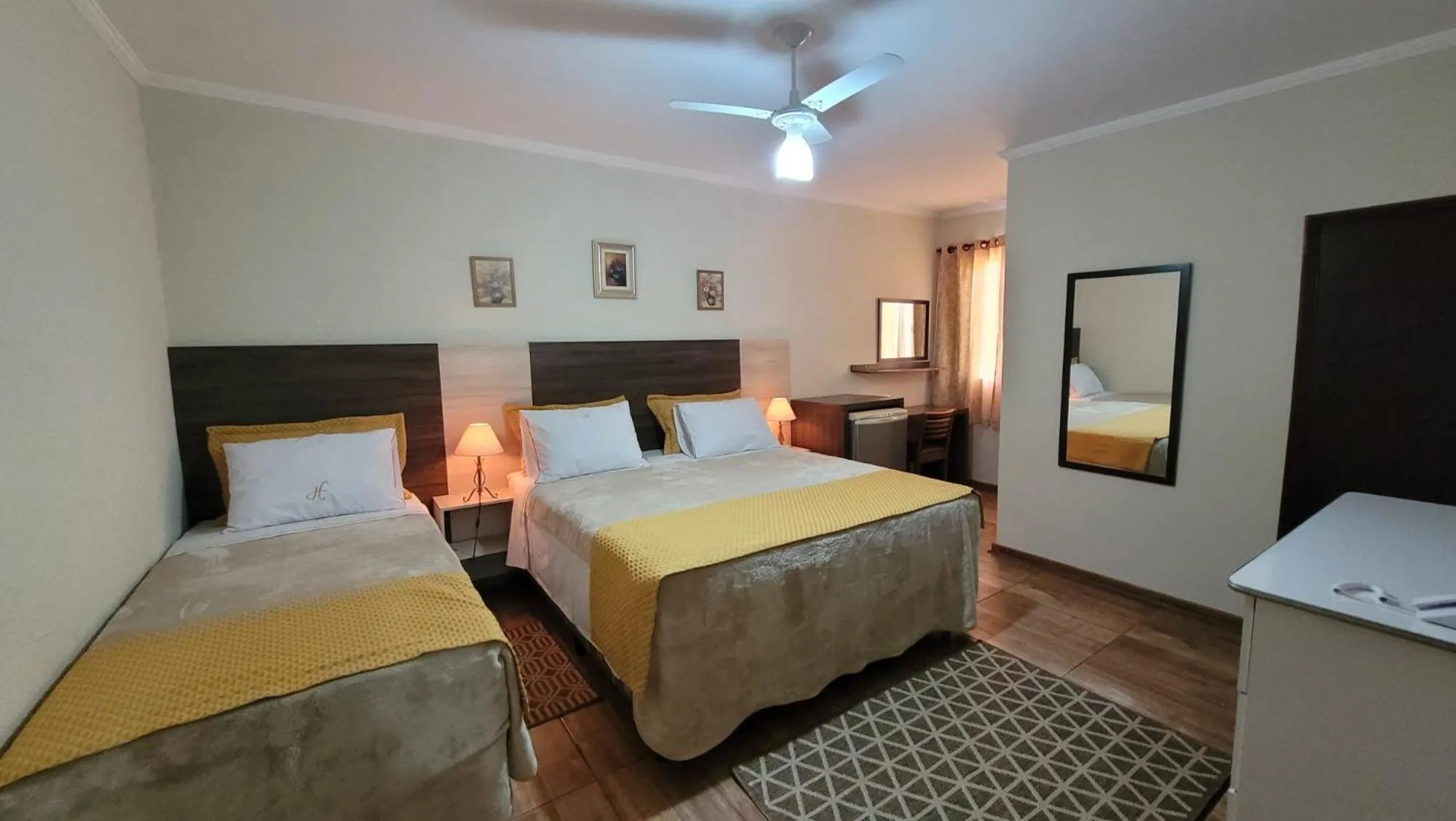 Bed in Hotel Estância
