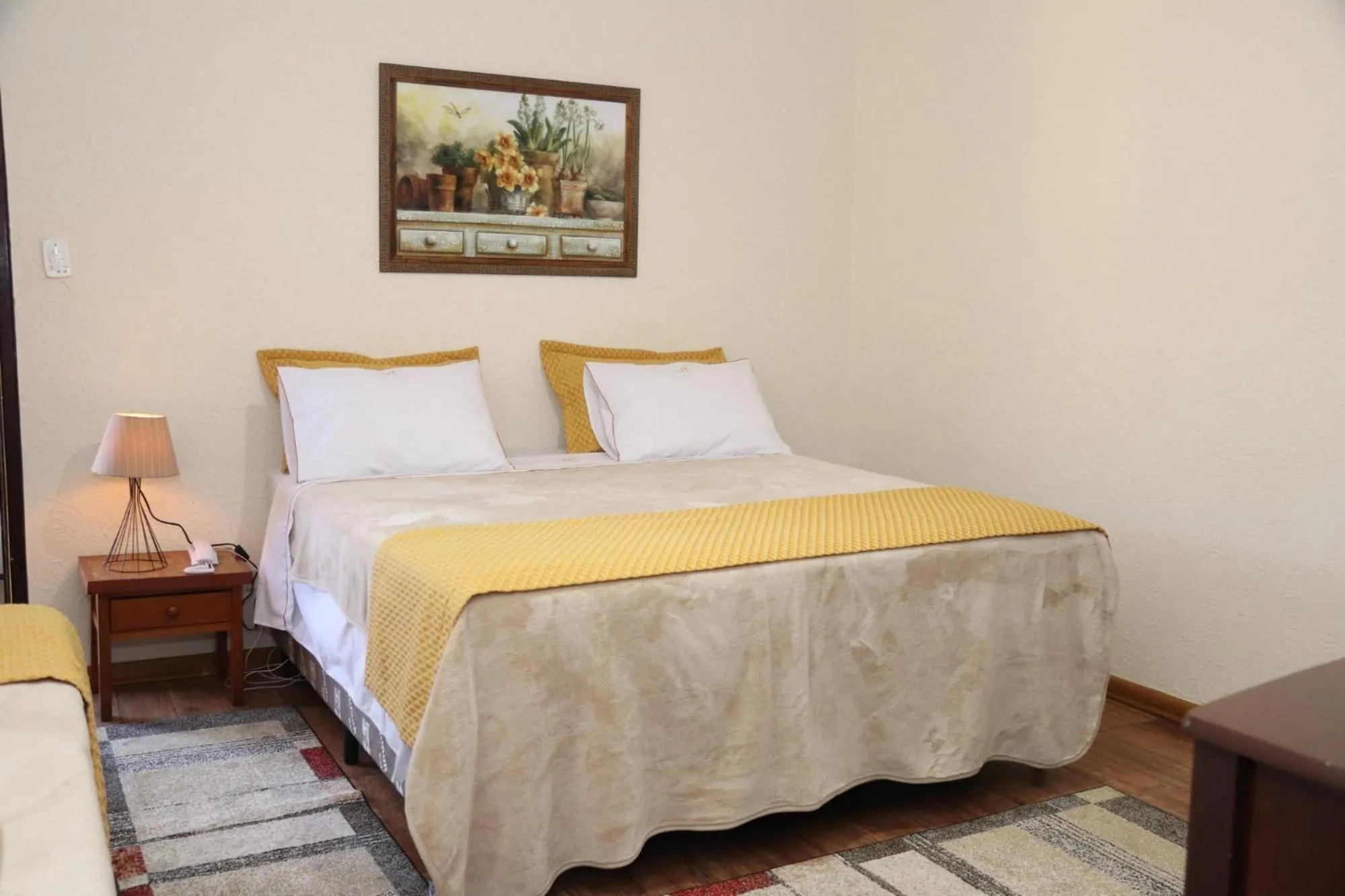 Bed in Hotel Estância