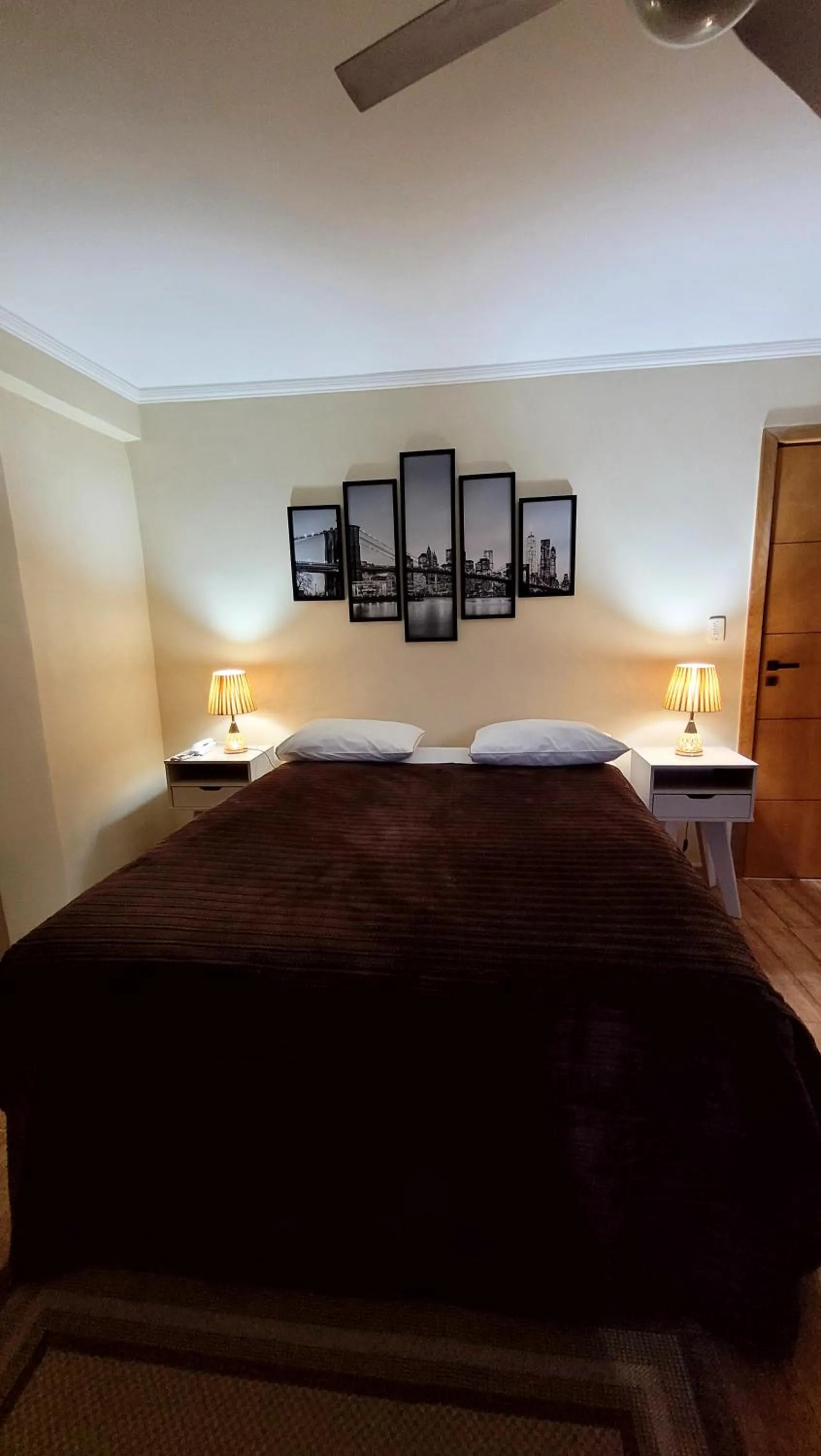 Bed in Hotel Estância