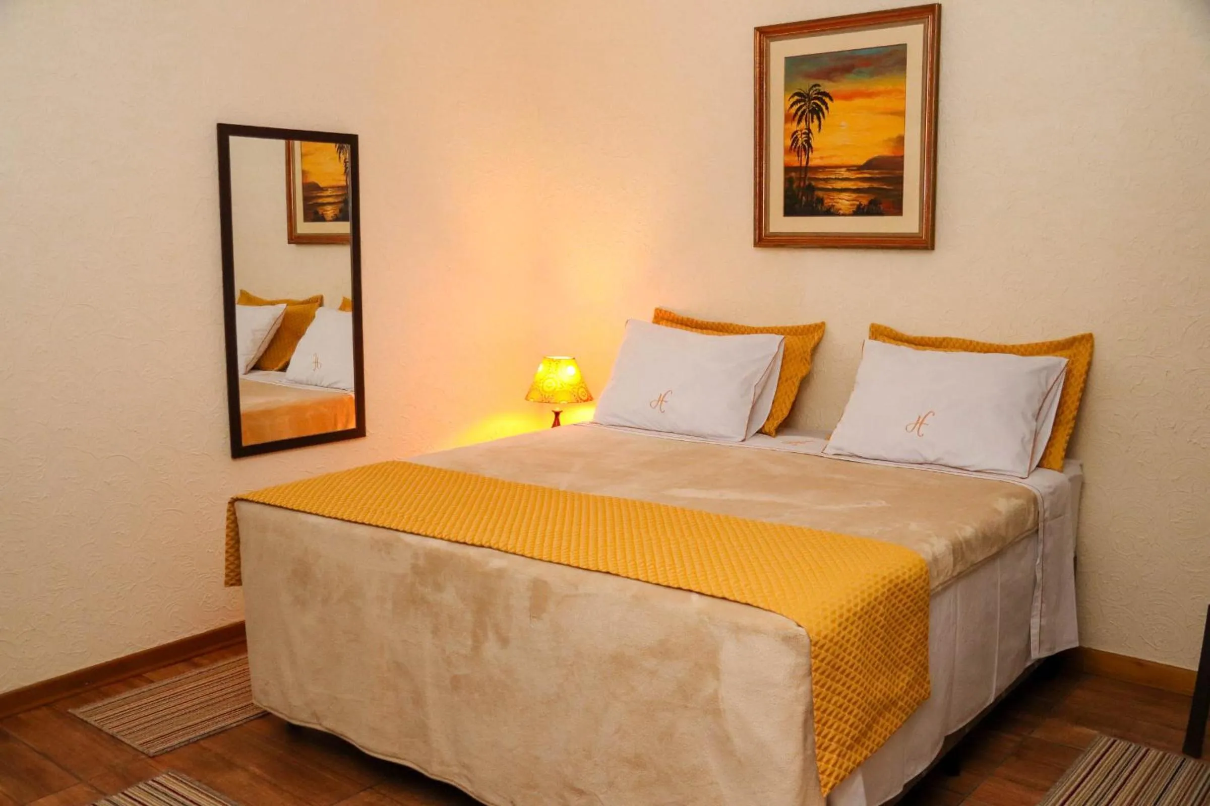 Bed in Hotel Estância