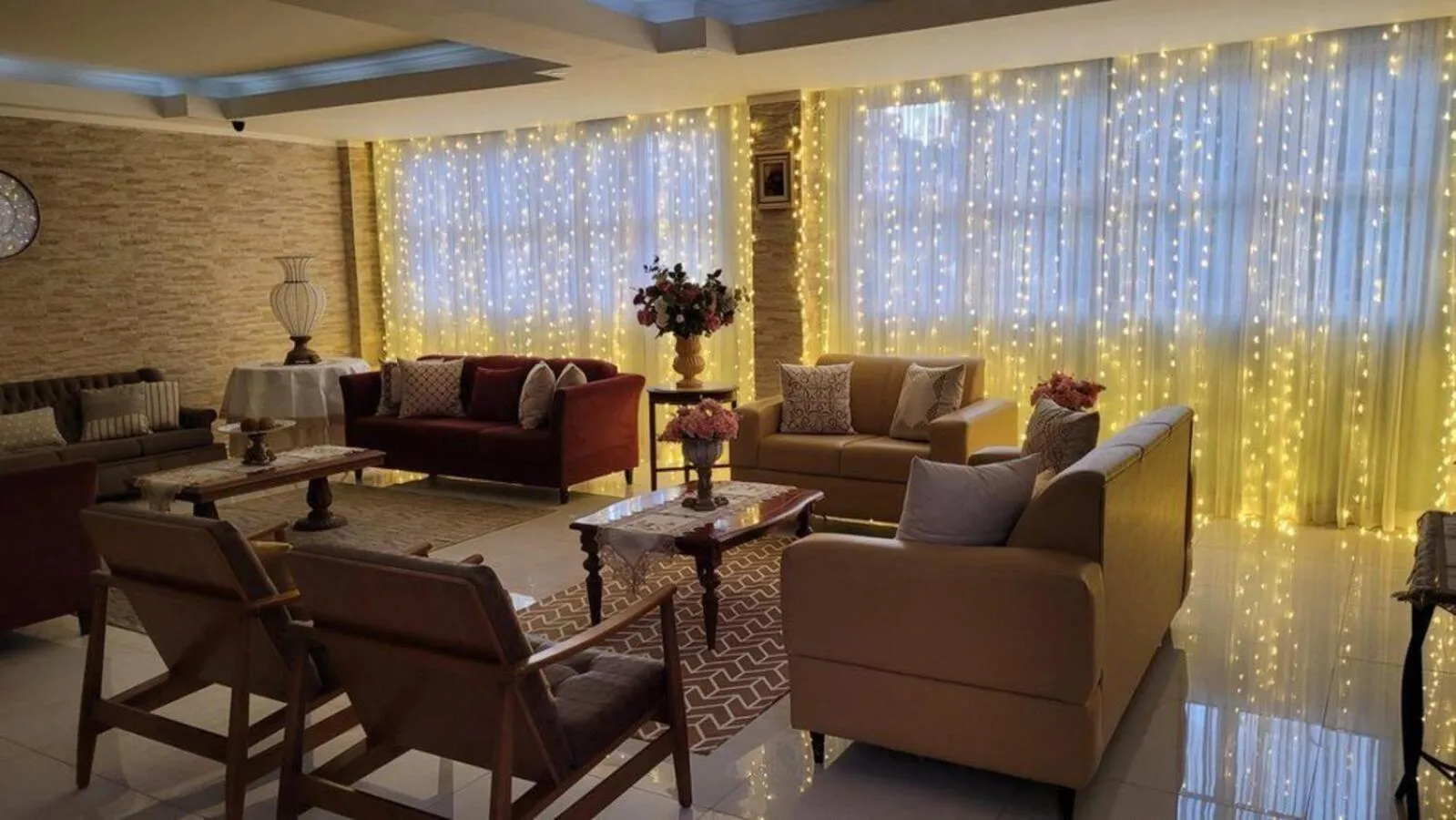 Living room in Hotel Estância