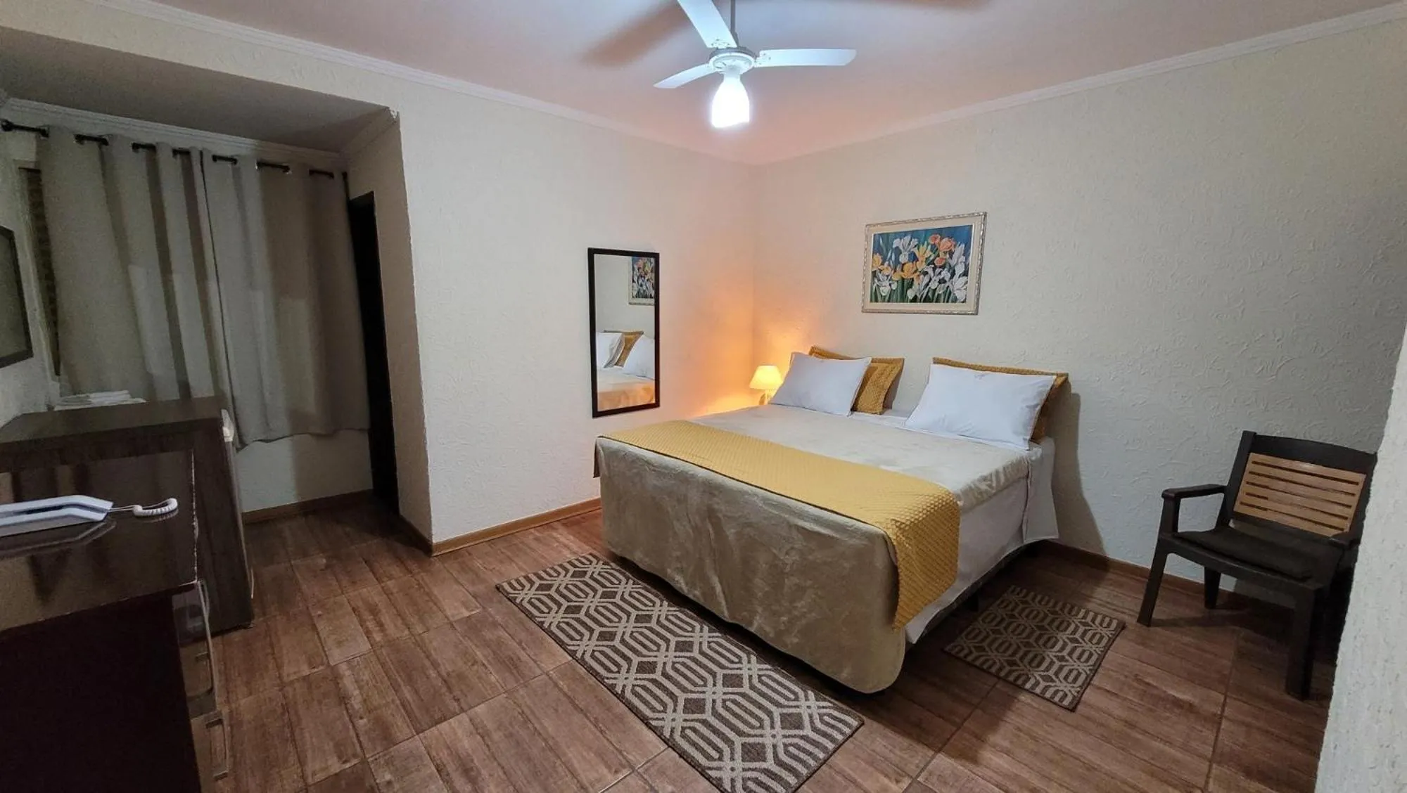 Bed in Hotel Estância
