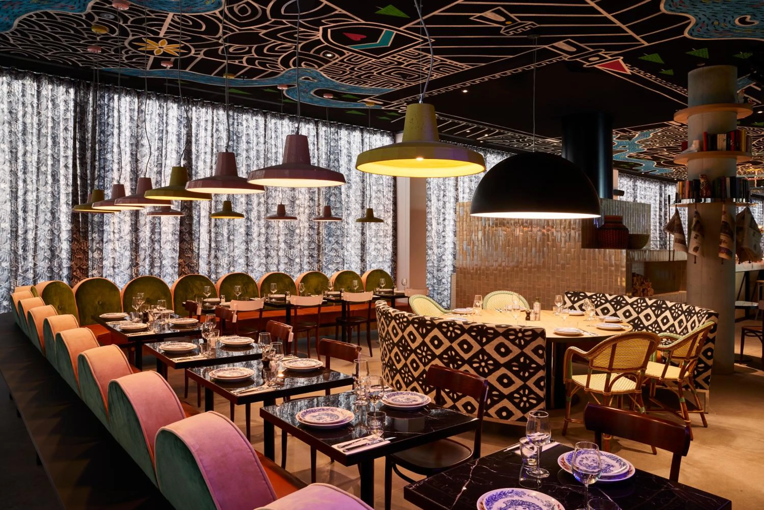 Restaurant/places to eat in Mama Shelter Luxembourg