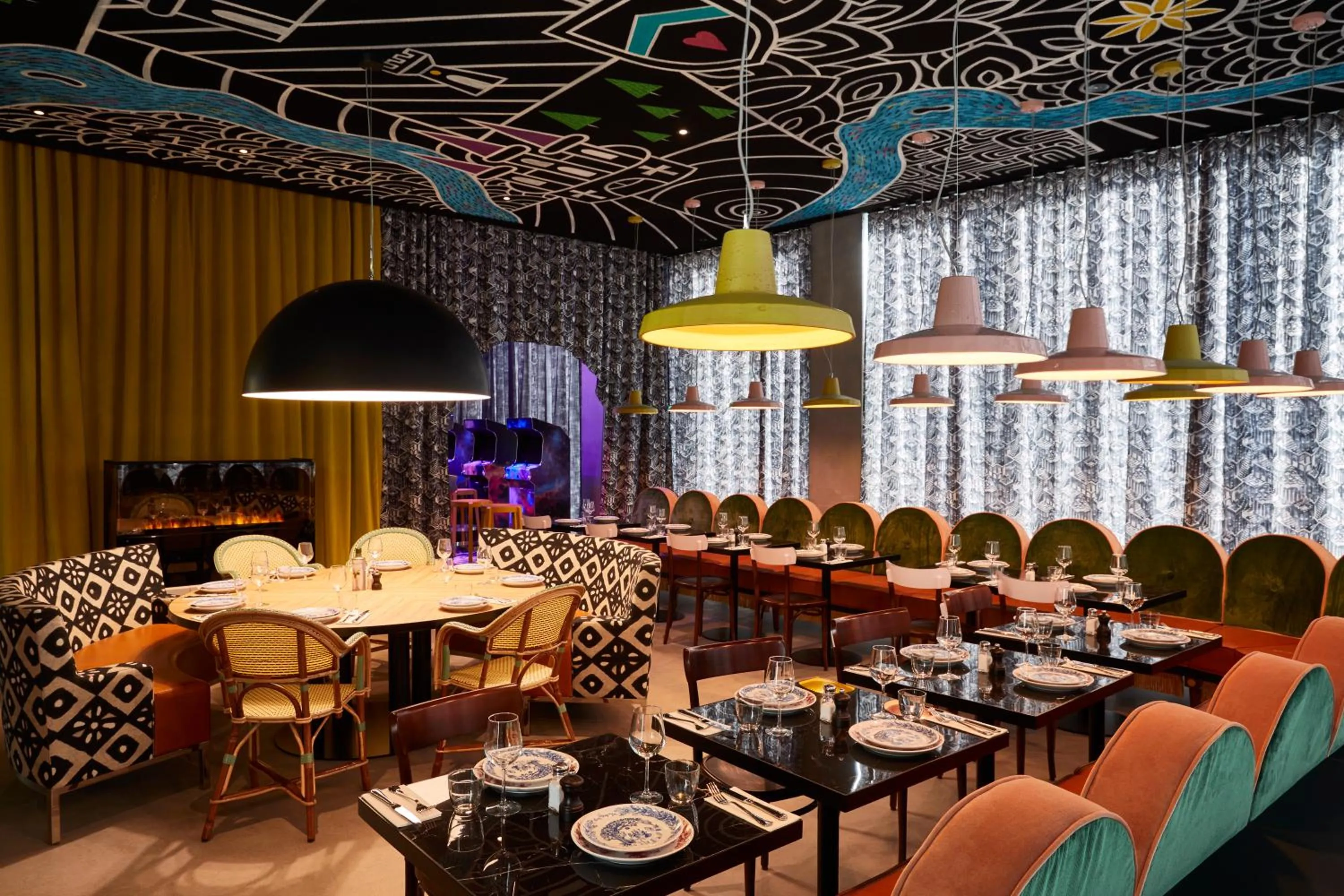 Restaurant/places to eat in Mama Shelter Luxembourg