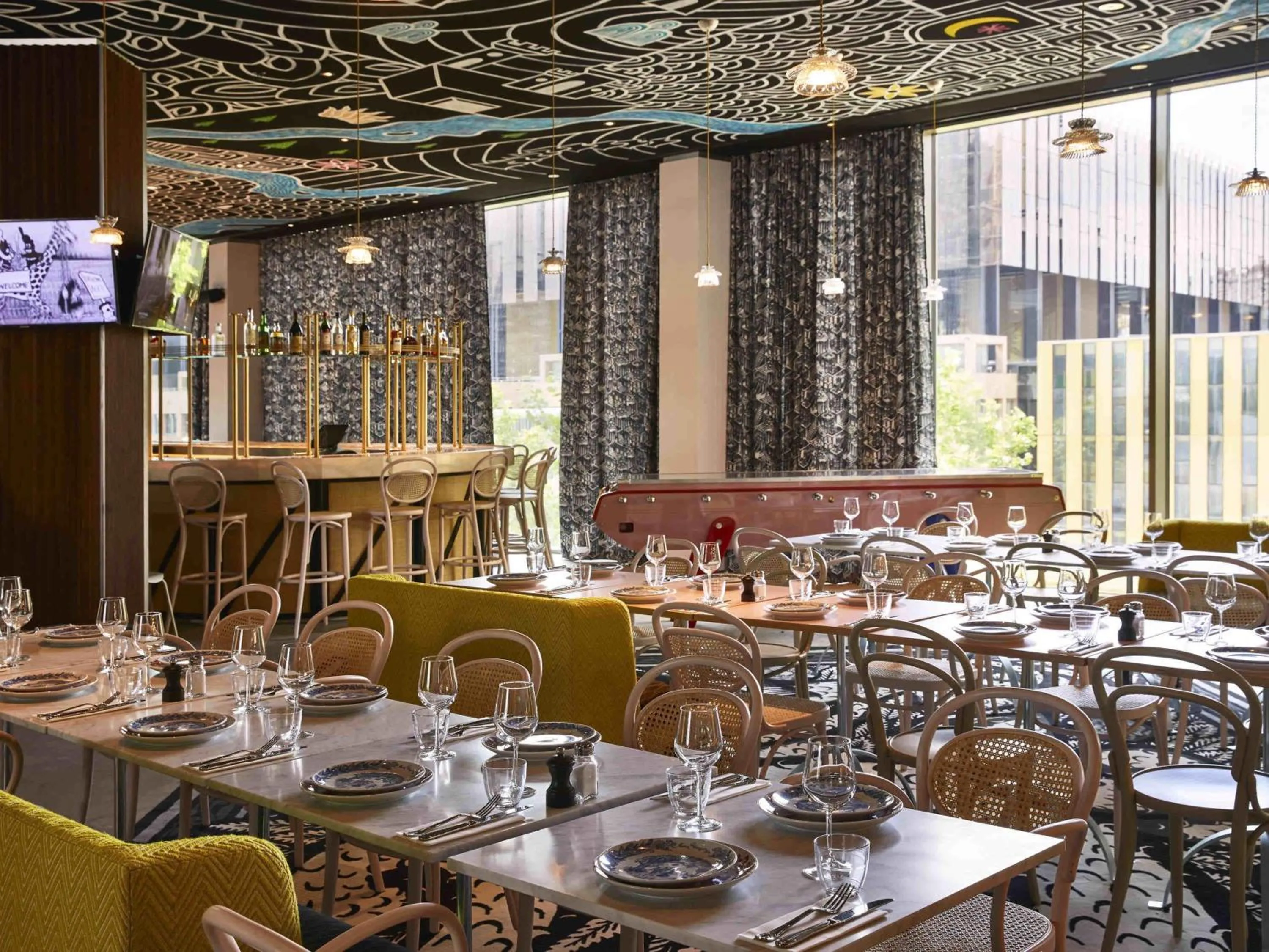 Restaurant/places to eat in Mama Shelter Luxembourg