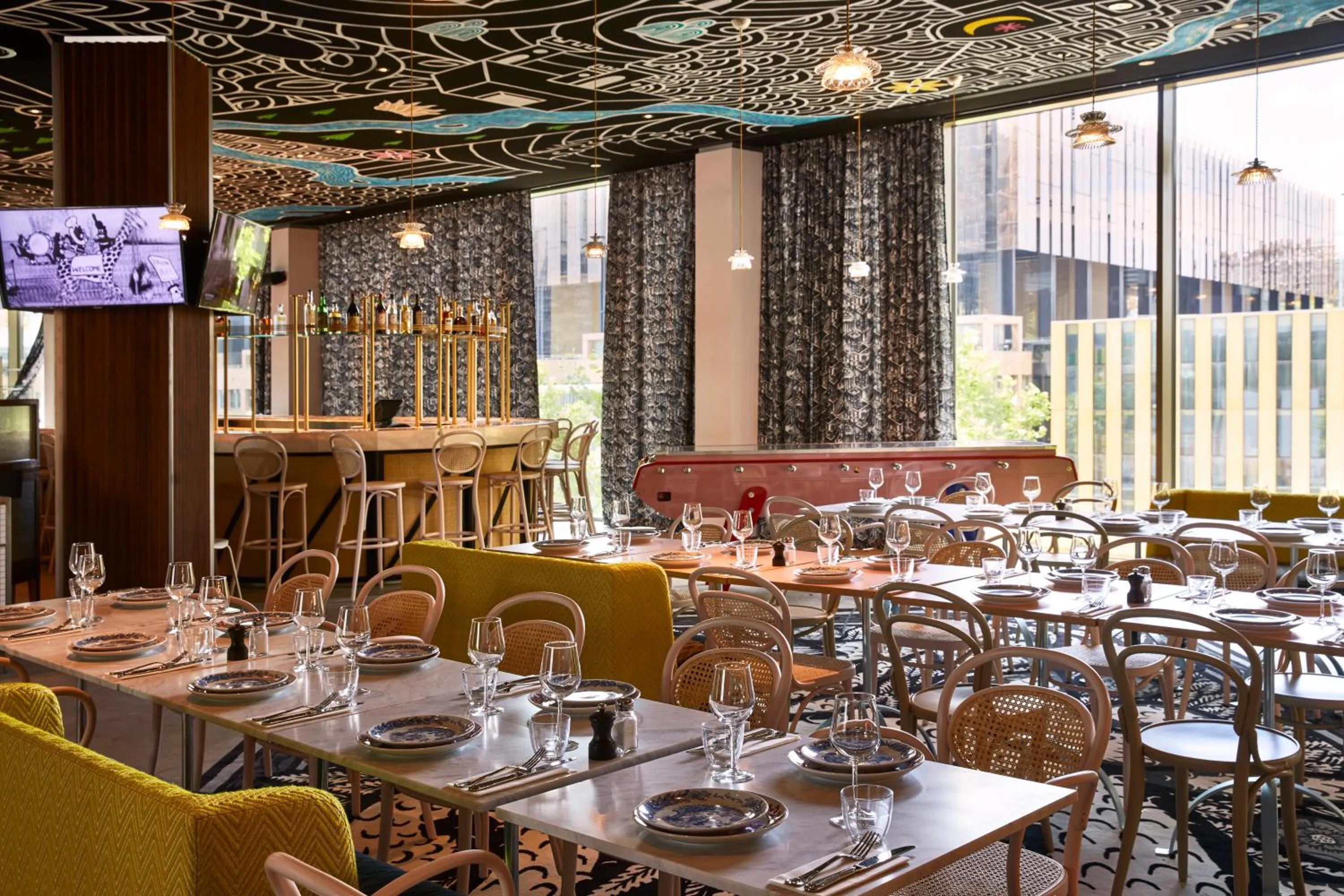 Restaurant/places to eat in Mama Shelter Luxembourg