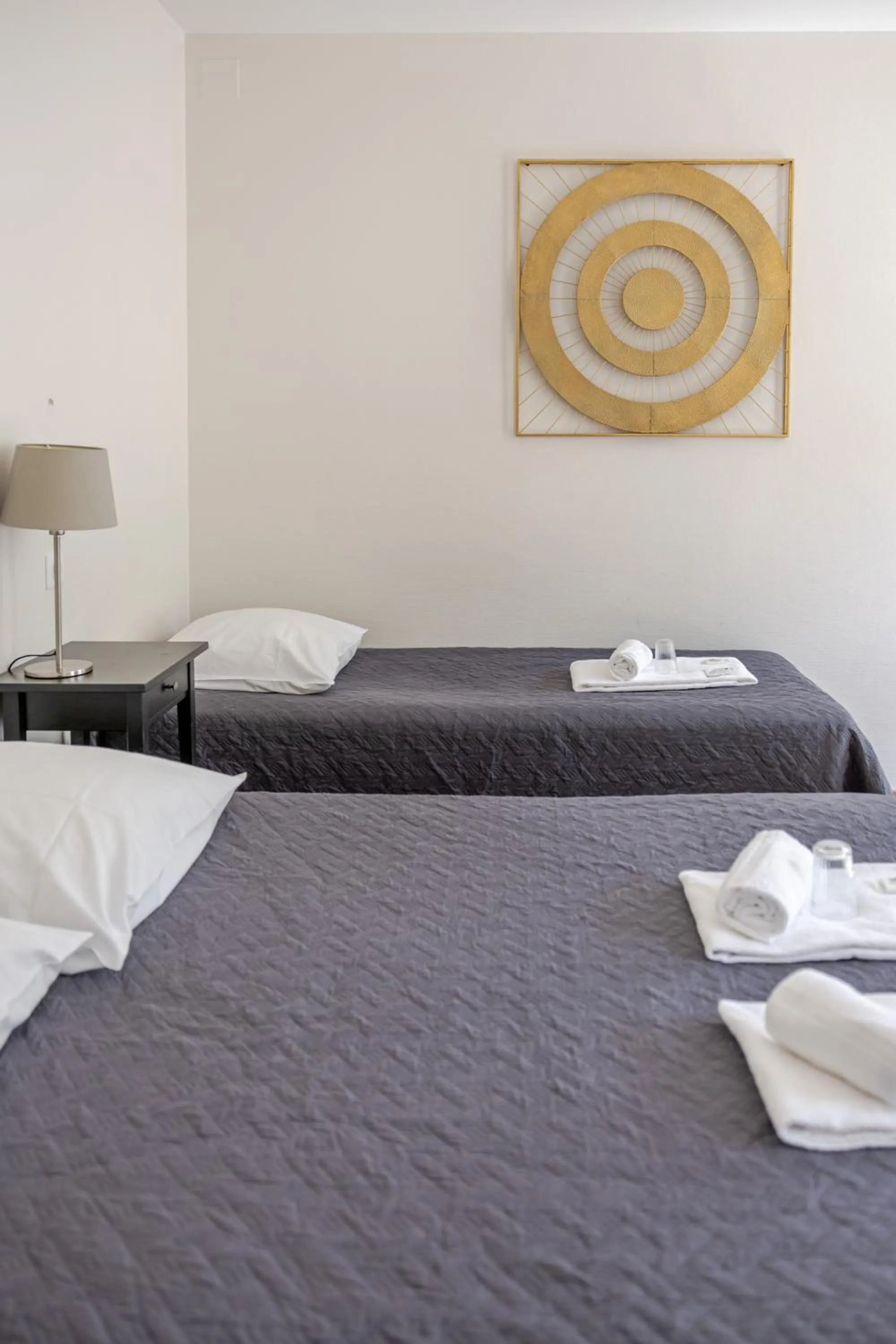 Bed in Hôtel Patricia - Strasbourg Hyper Centre