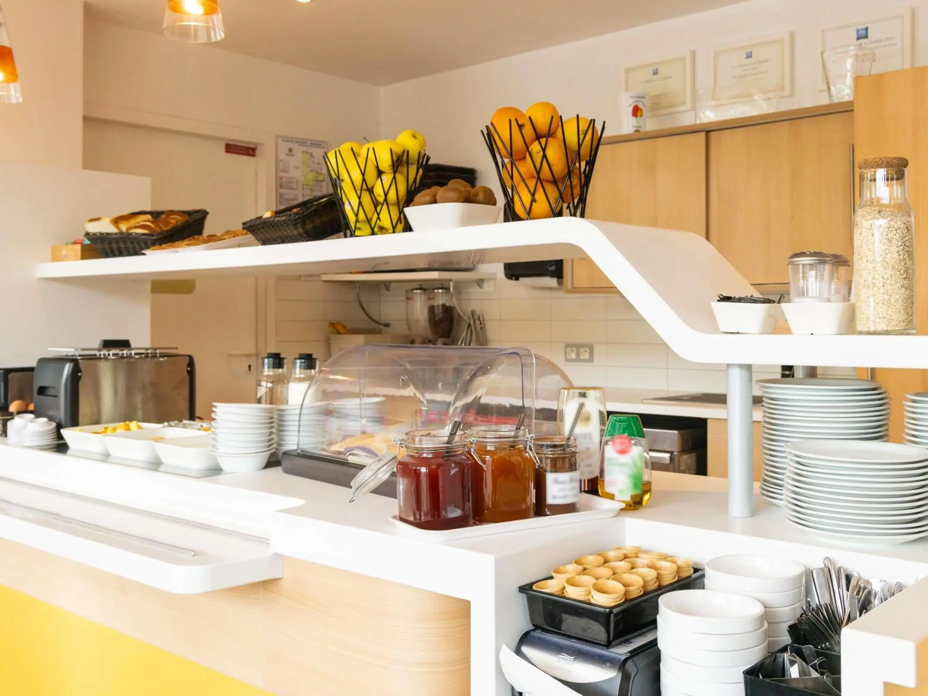 Breakfast in ibis budget Tours Nord Breakfast in ibis budget Tours Nord