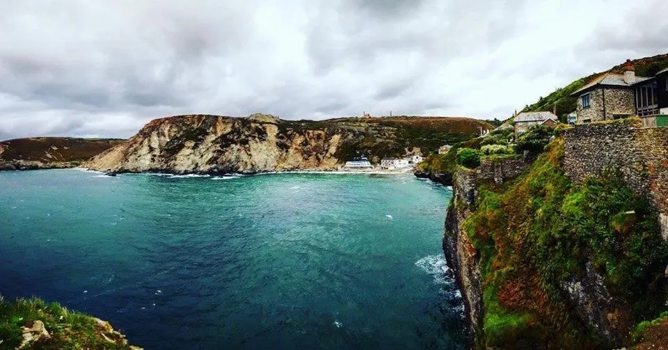 Beach in Driftwood Spars