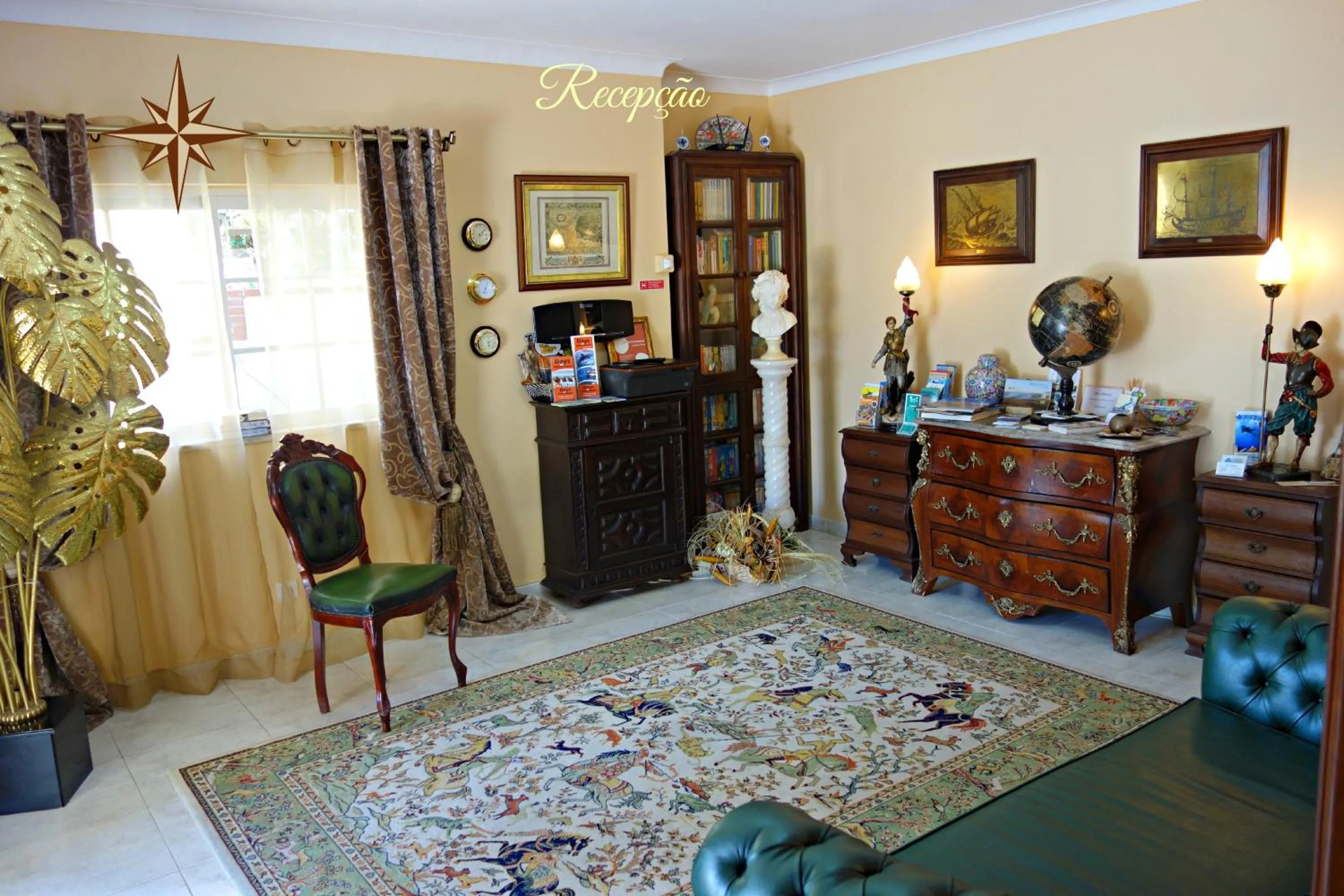 Lobby or reception in Vila Atlântida