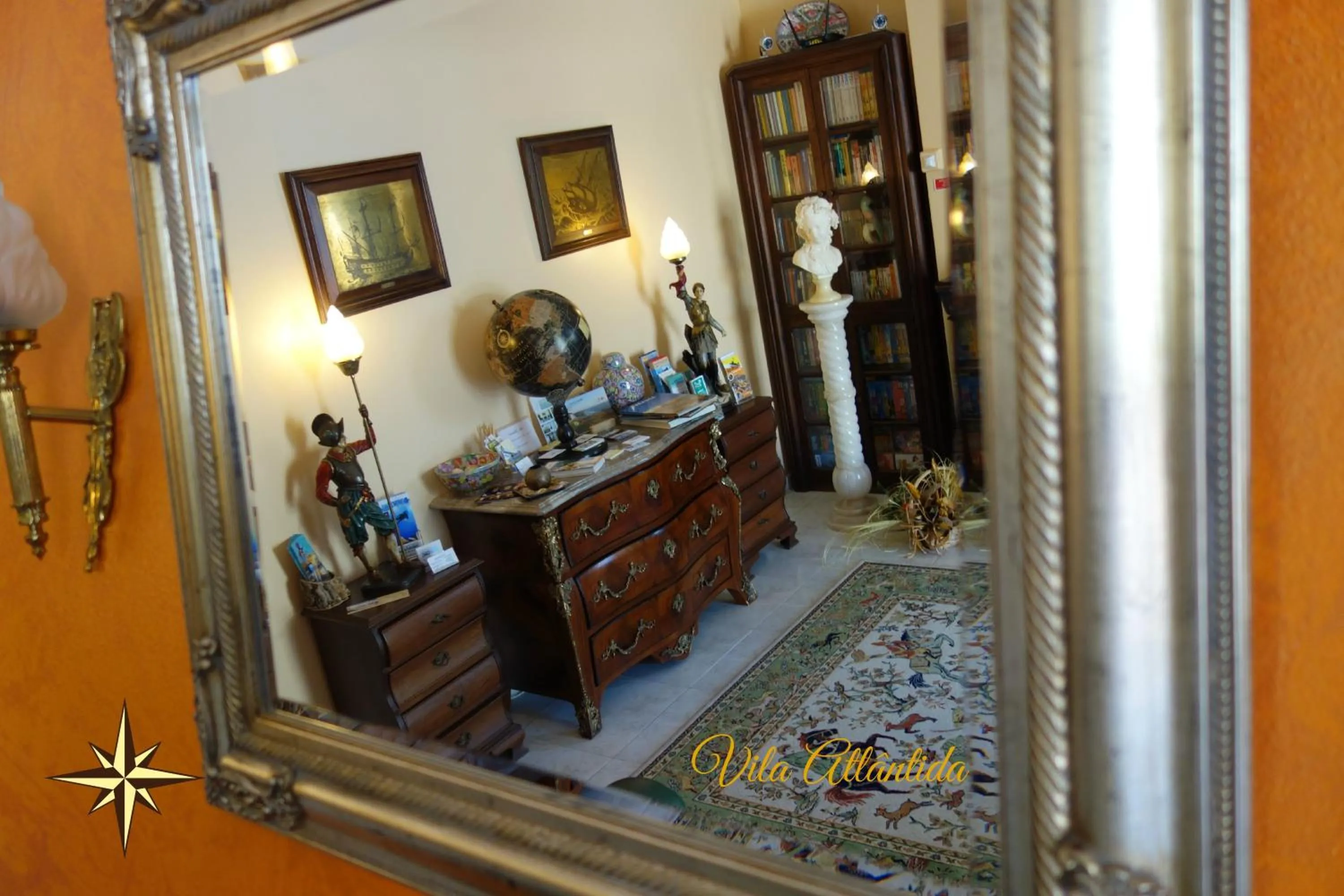 Lobby or reception in Vila Atlântida