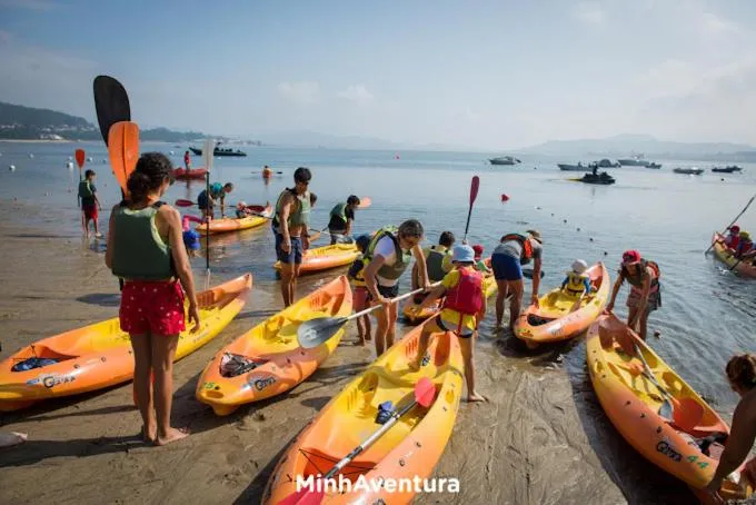 Canoeing in Quintinha D`Arga