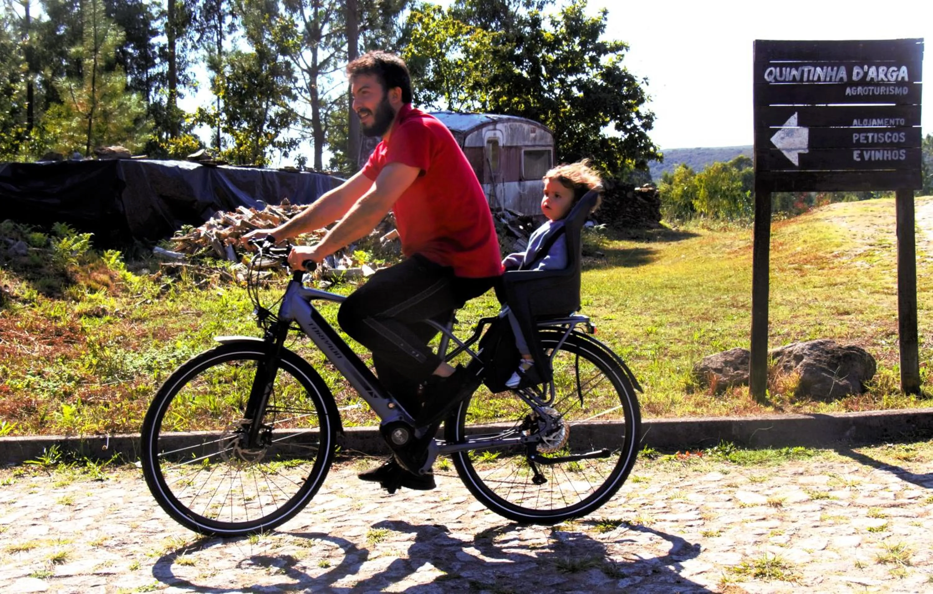 Cycling in Quintinha D`Arga