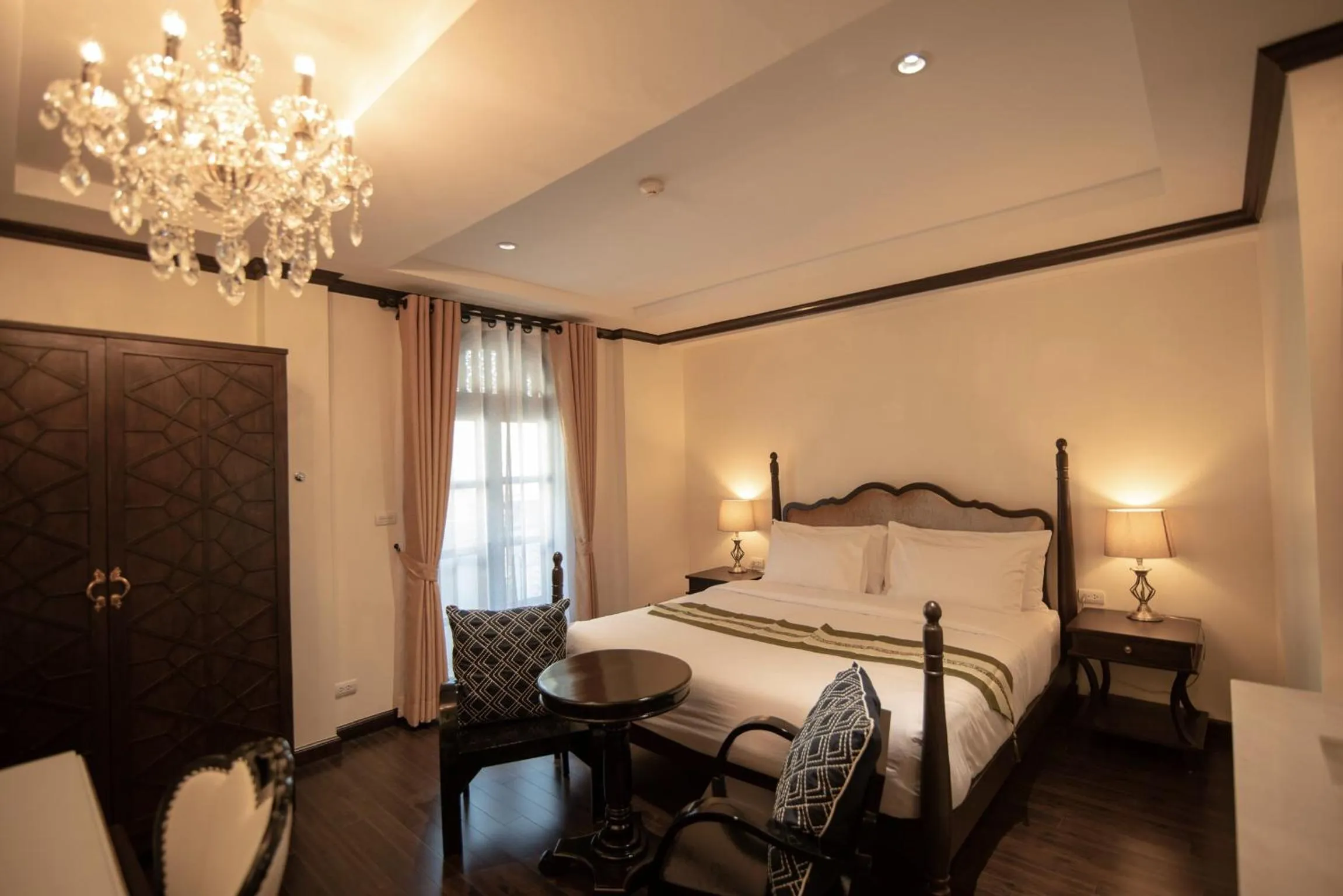 Bed in Nanta Glam CM Hotel & Residences