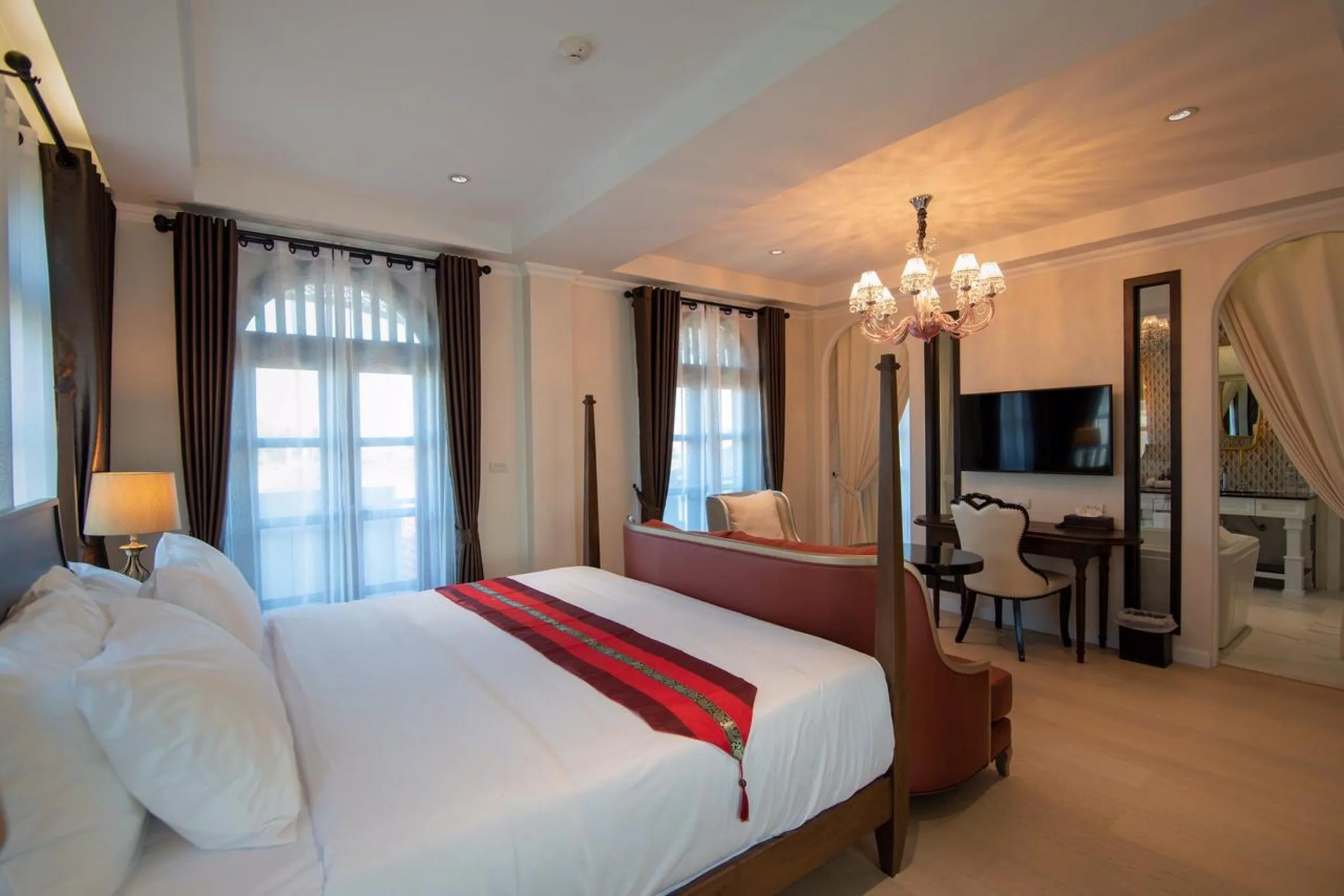 Photo of the whole room, Bed in Nanta Glam CM Hotel & Residences