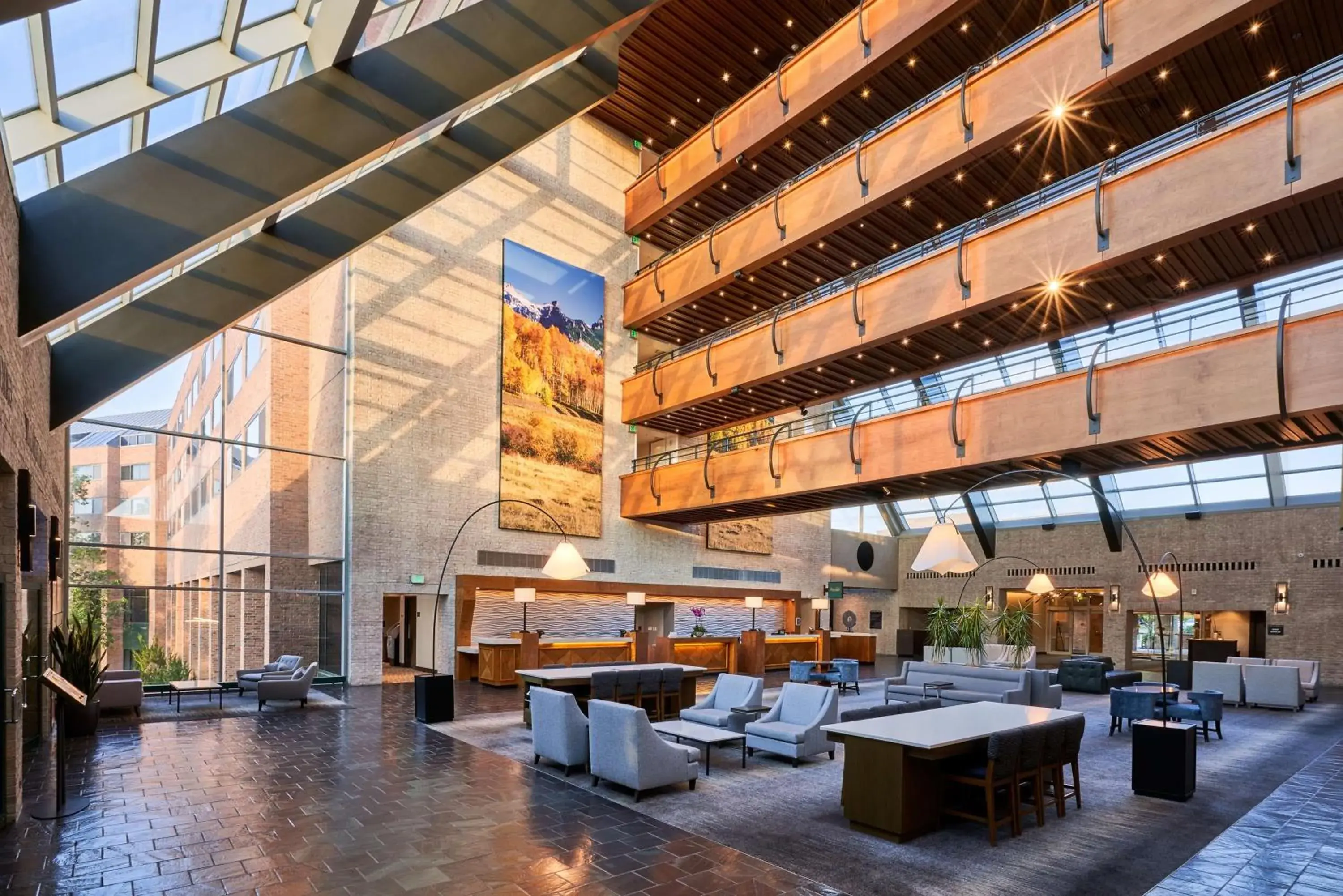 Lobby or reception in The Inverness Denver, a Hilton Golf & Spa Resort Lobby or reception in The Inverness Denver, a Hilton Golf & Spa Resort