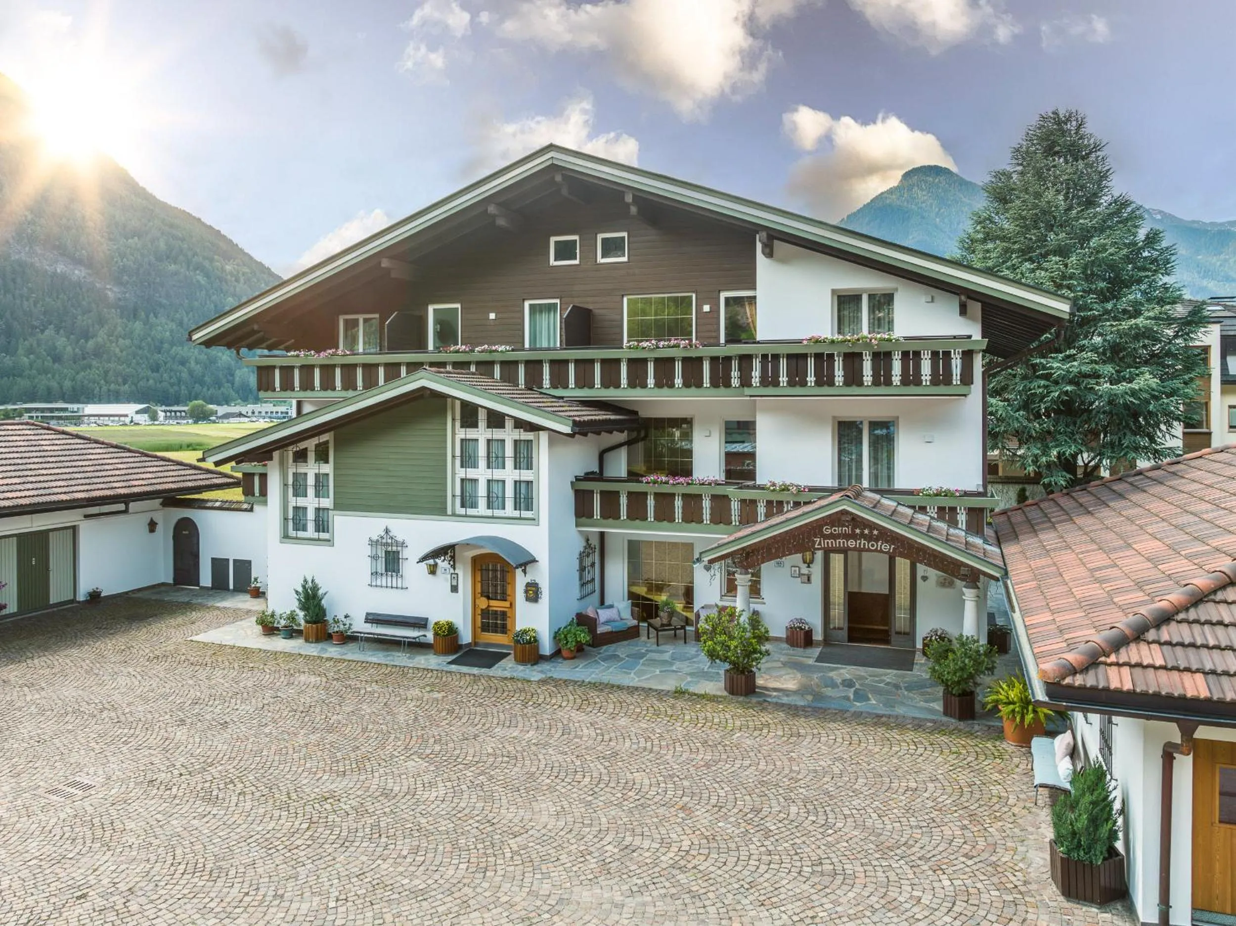 Property building in Garni Zimmerhofer