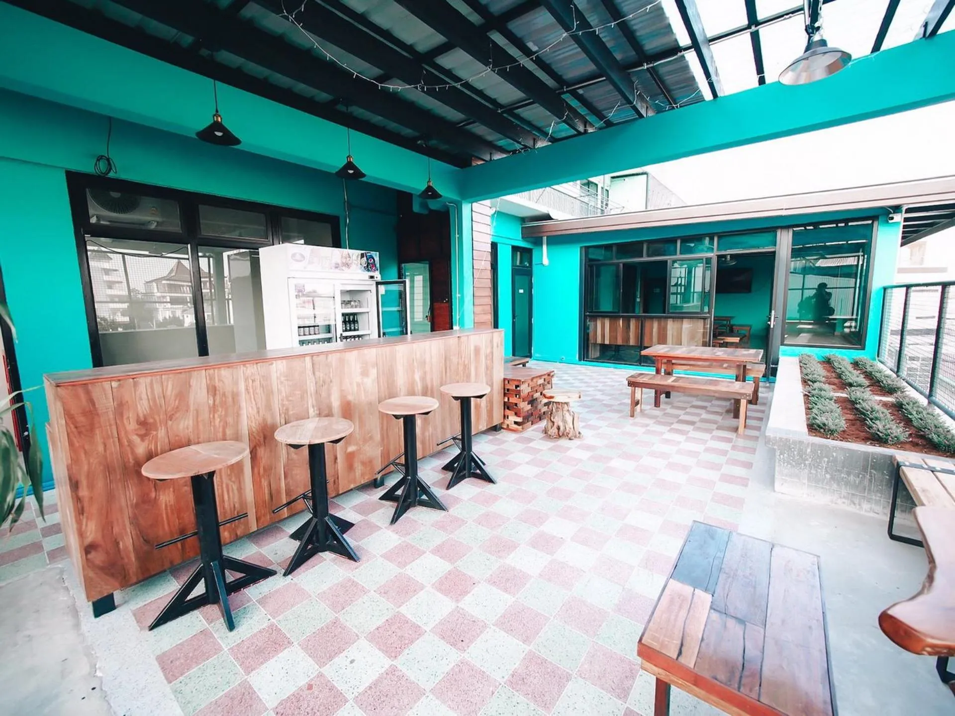 Lounge or bar in More than Sleep Hostel Pak Chong-Khao yai