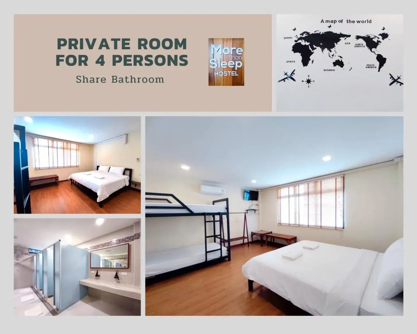 Bed in More than Sleep Hostel Pak Chong-Khao yai Bed in More than Sleep Hostel Pak Chong-Khao yai