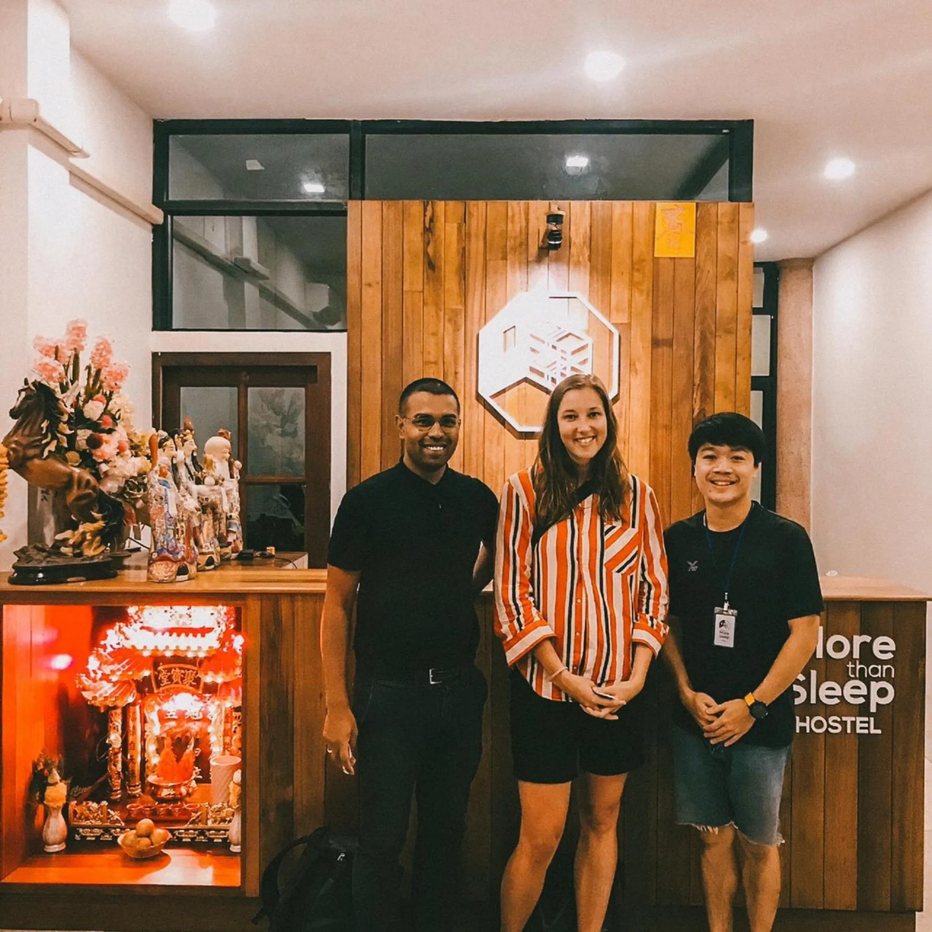 Staff in More than Sleep Hostel Pak Chong-Khao yai